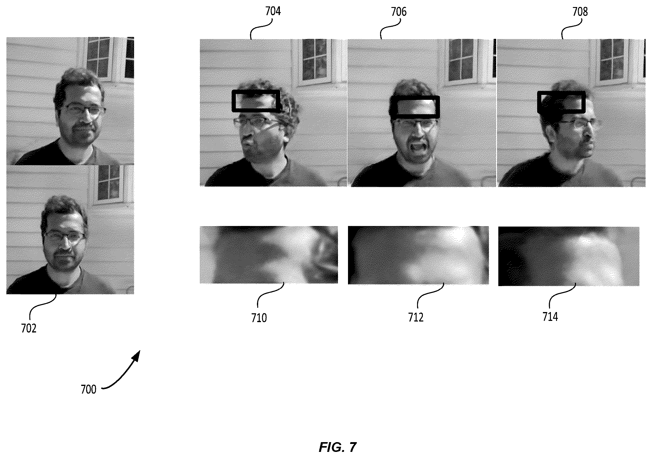 Patent US12437492 Figure 7 – Controllable dynamic appearance for neural 3D portraits