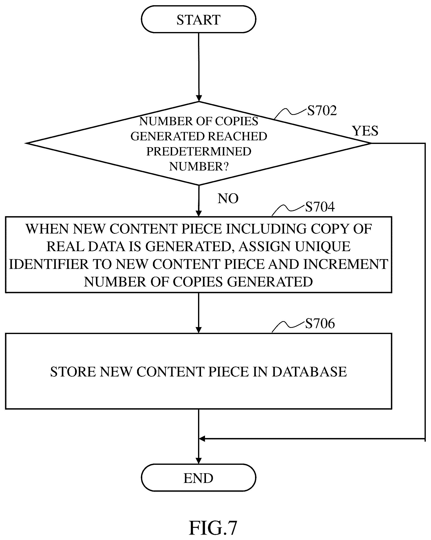 Patent US12437495 Figure 7 – Content item display method and computer-readable medium