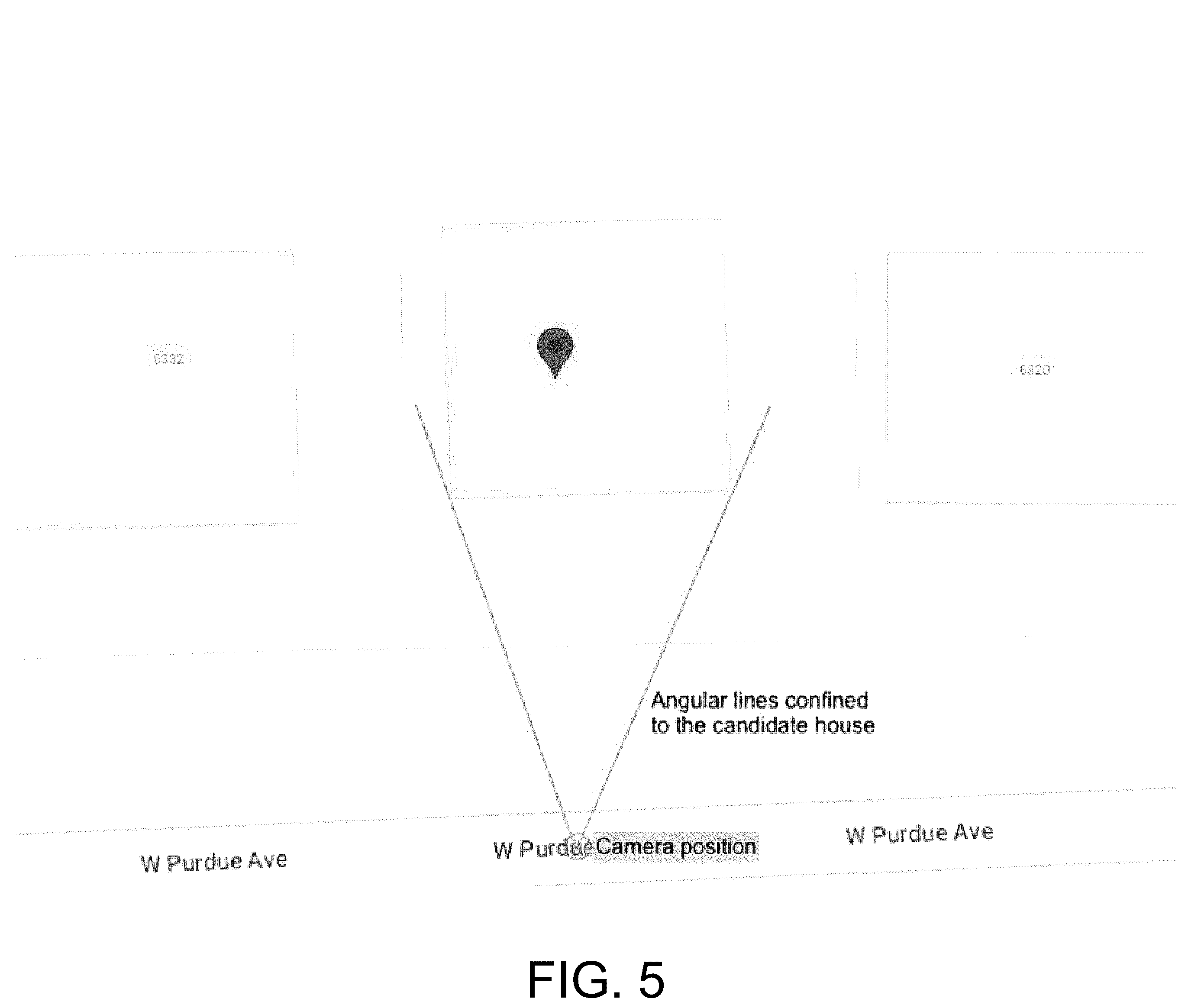 Patent US12437498 Figure 5 – System and method for home Façade features in a geographic region