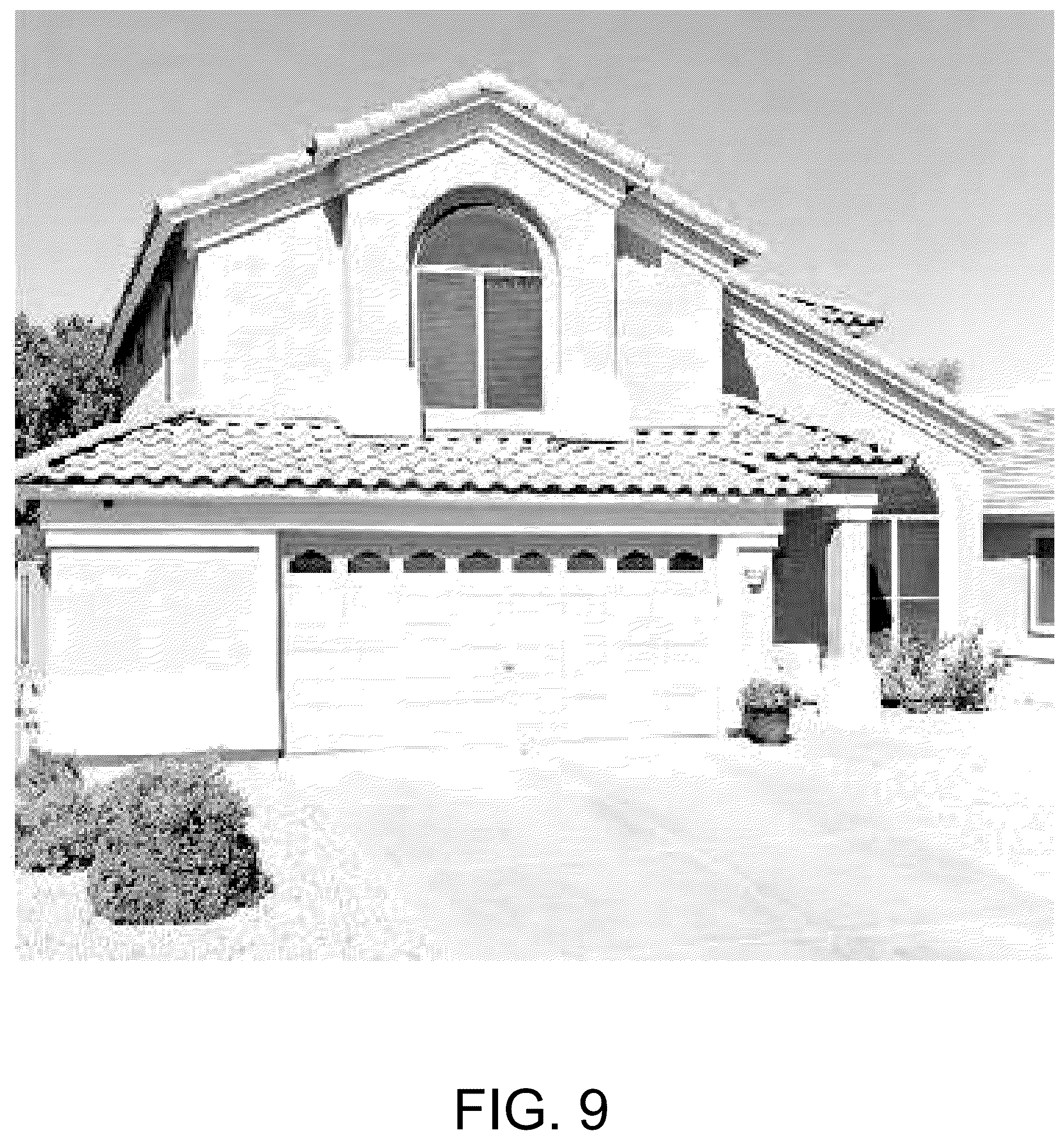 Patent US12437498 Figure 9 – System and method for home Façade features in a geographic region
