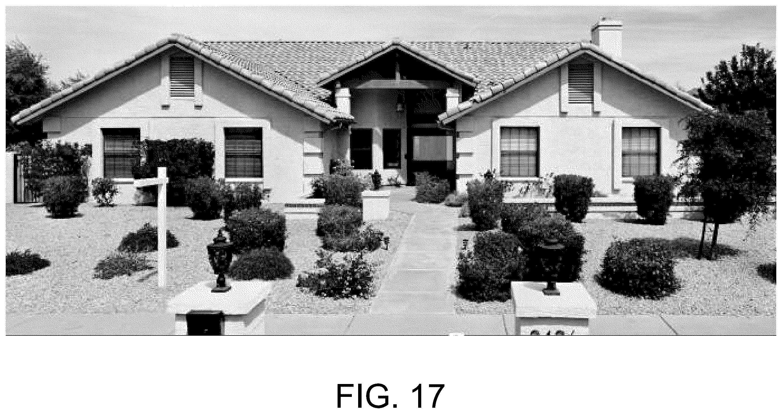 Patent US12437498 Figure 17 – System and method for home Façade features in a geographic region