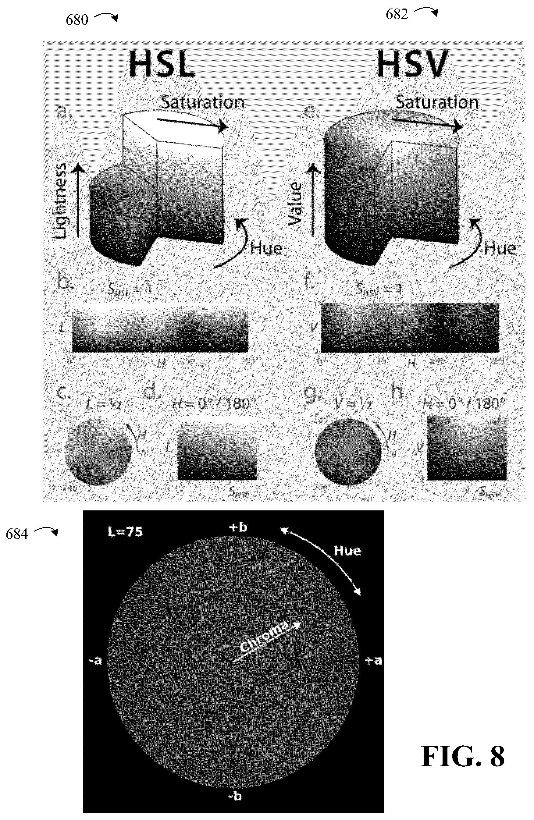 Patent US12437499 Figure 12 – Color contrasting image modification based on enhanced color spaces