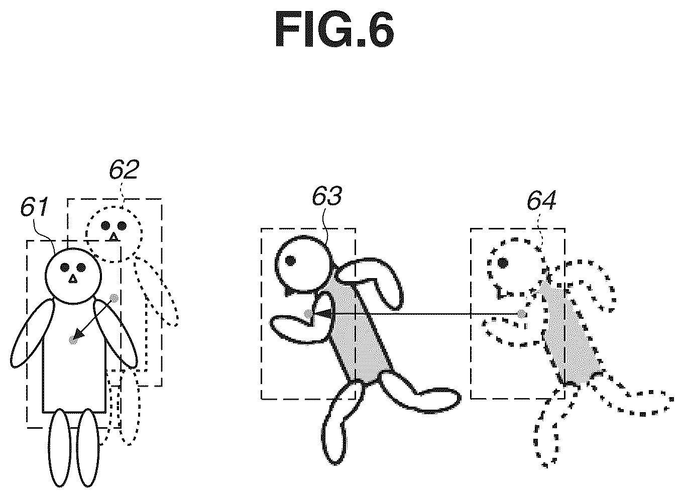 Patent US12437500 Figure 6 – Information processing apparatus for capturing a moving image using a calculated exposure amount dependent upon parts and orientations of detected human bodies in an image
