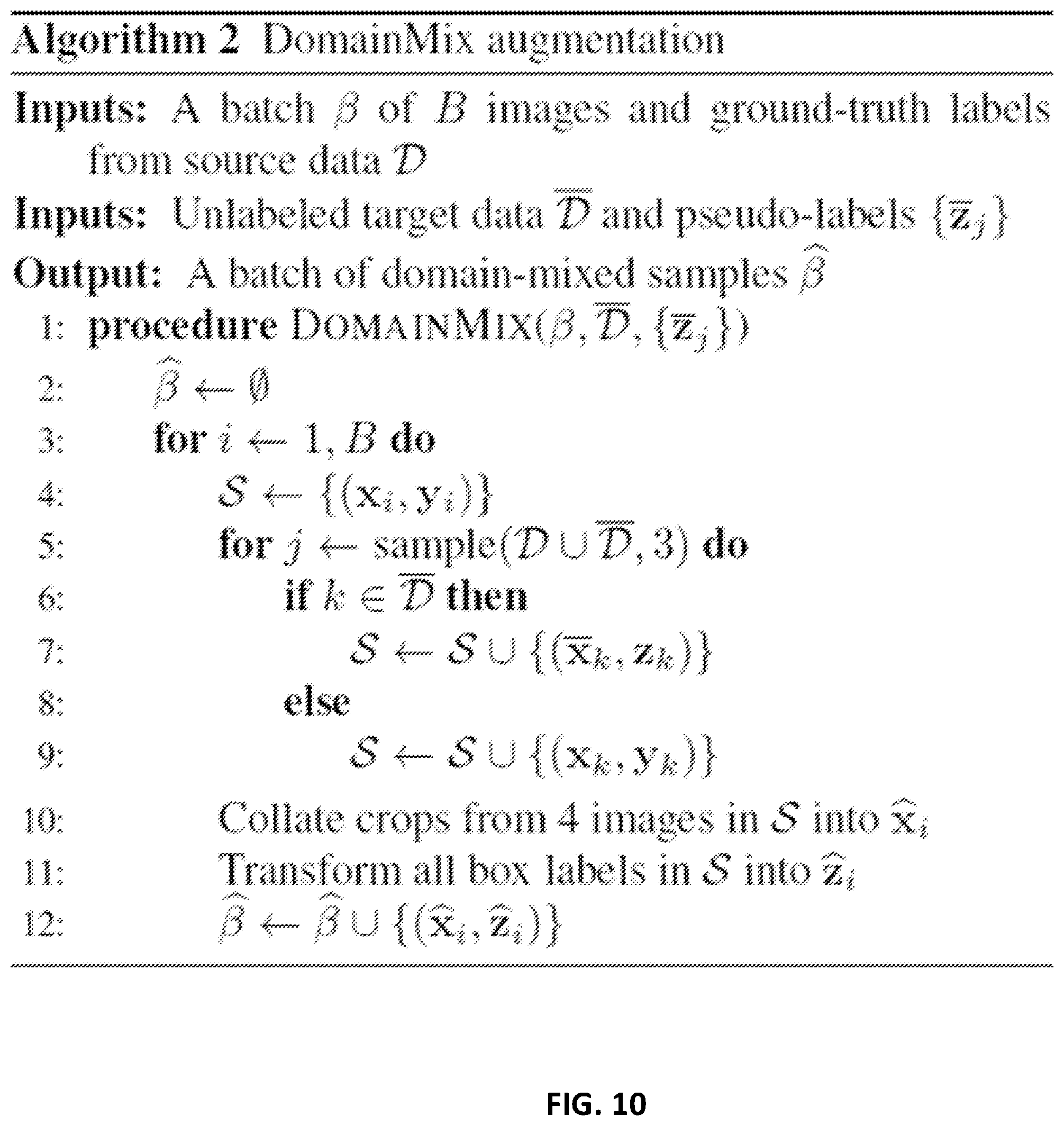 Patent US12437516 Figure 10 – Method and system for adaptation of a trained object detection model to account for domain shift