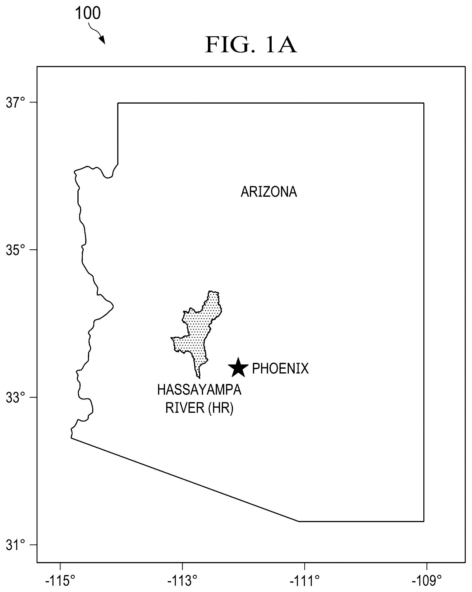 Patent US12437533 Figure 1 – System for determining streamflow duration from remotely-sensed imagery