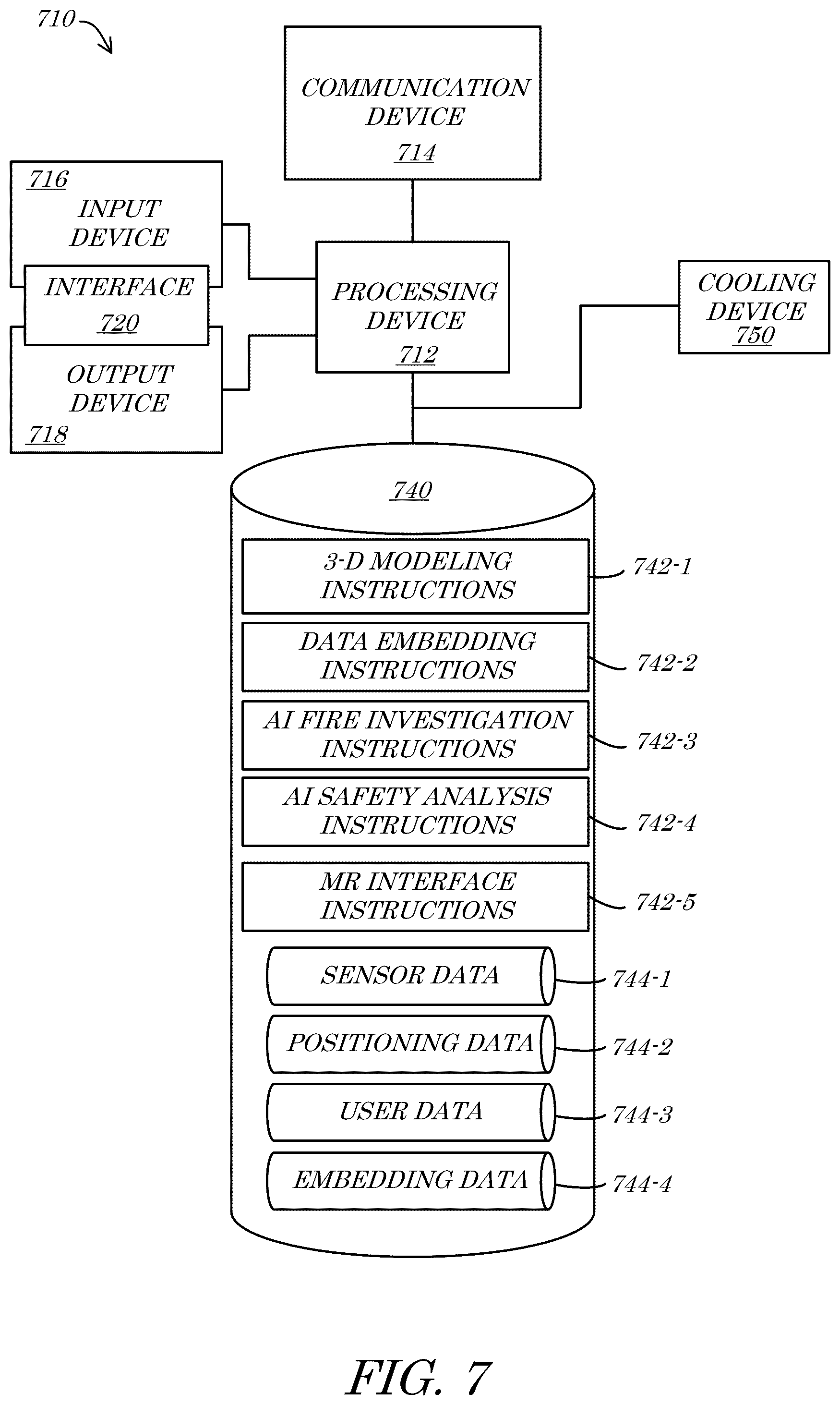 Patent US12437541 Figure 16 – Systems and methods for mixed reality (mr) and artificial intelligence (ai)-enhanced fire investigation
