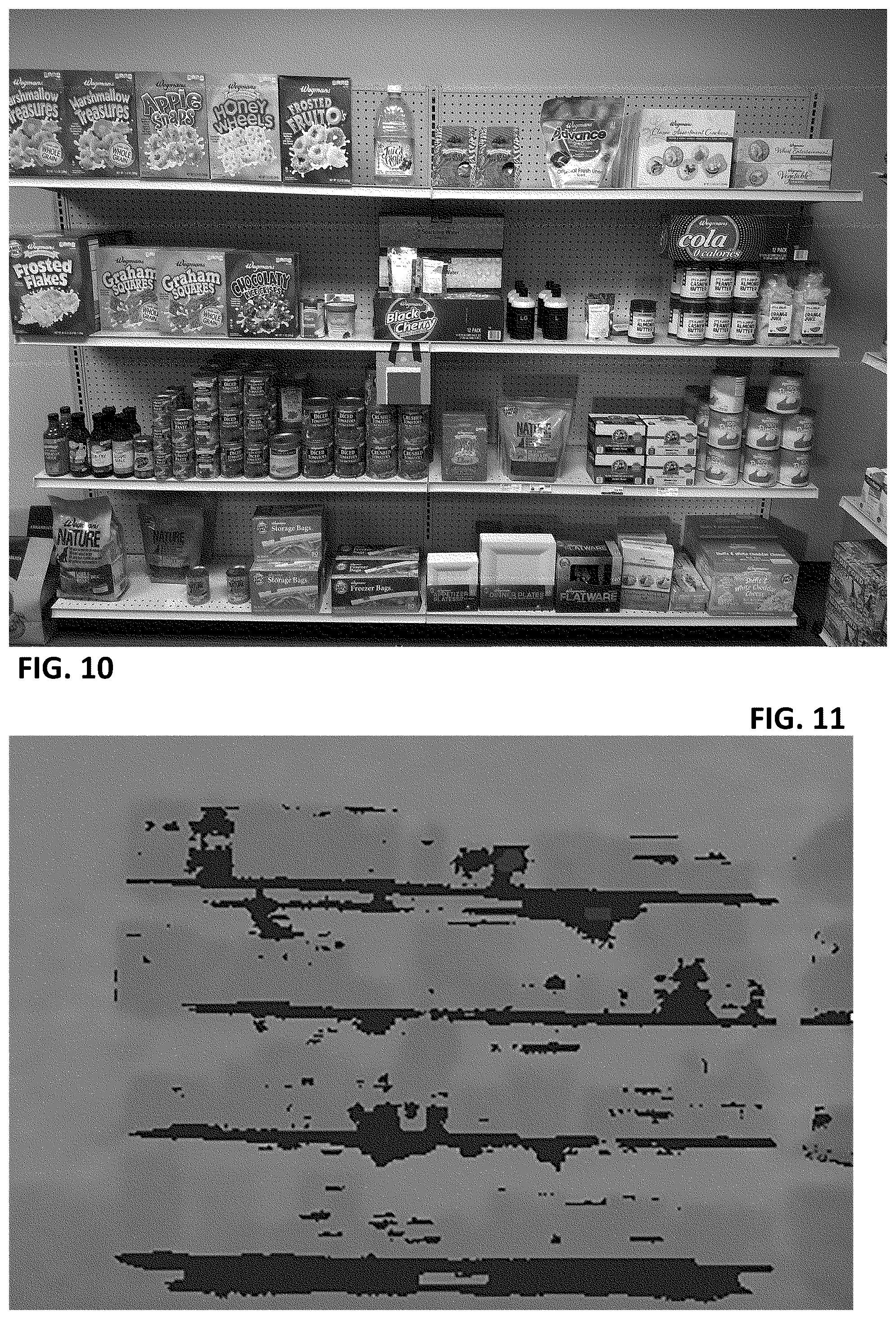 Patent US12437542 Figure 5 – Methods and systems employing image sensing and 3D sensing to identify shelved products