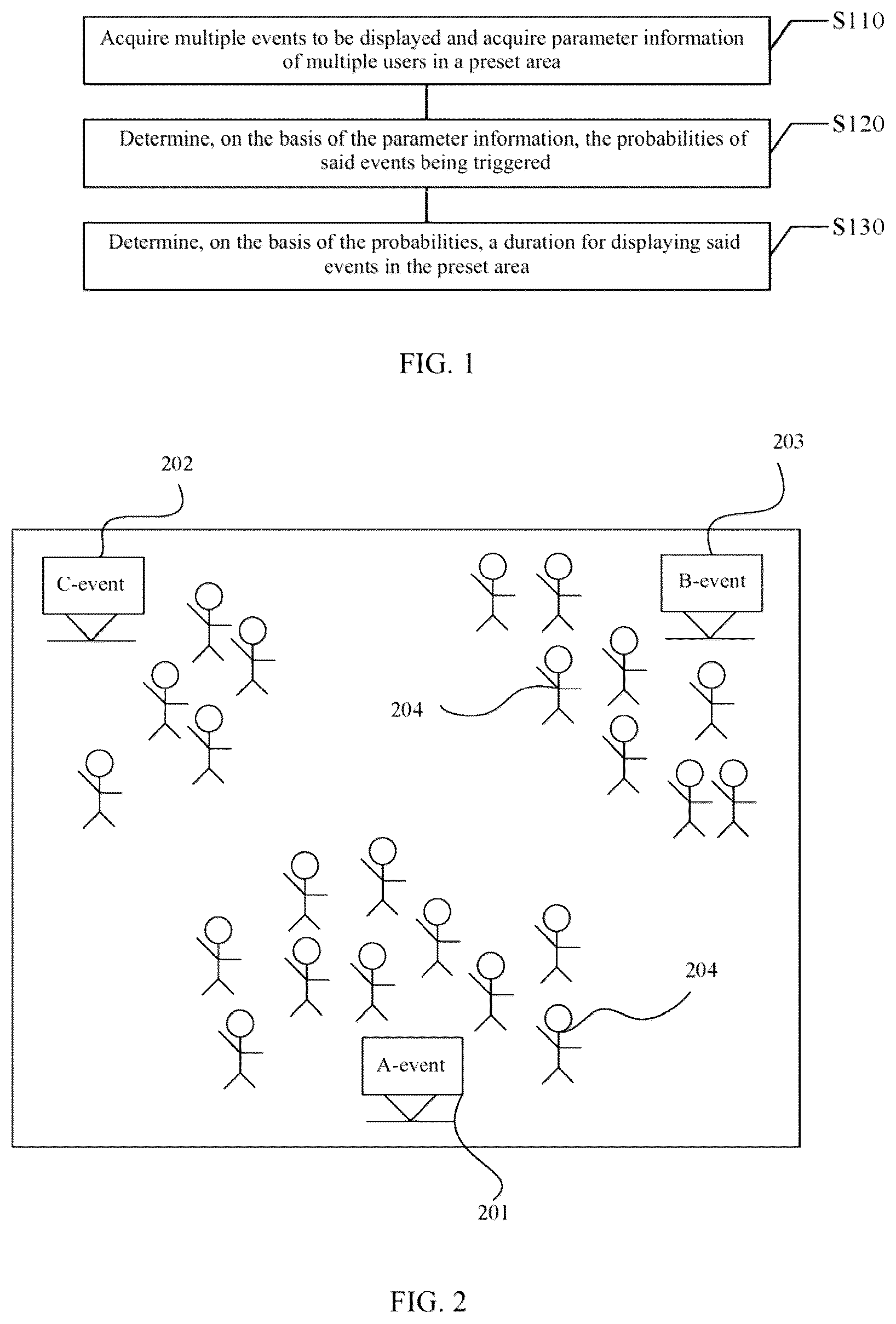 Patent US12437543 Figure 1 – Method and device for event displaying, storage medium, and electronic device