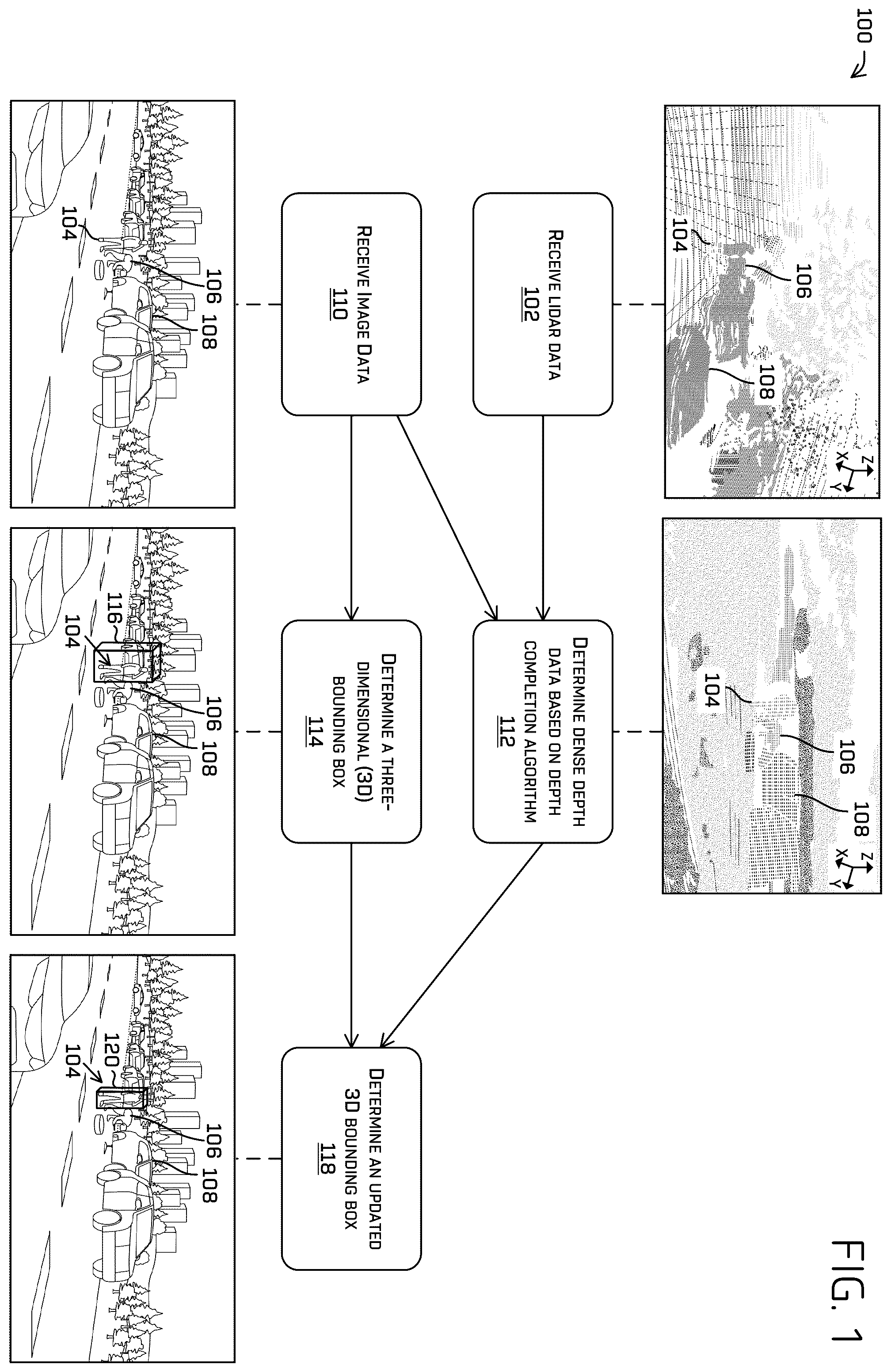 Patent US12437548 Figure 1 – Vision based object representation