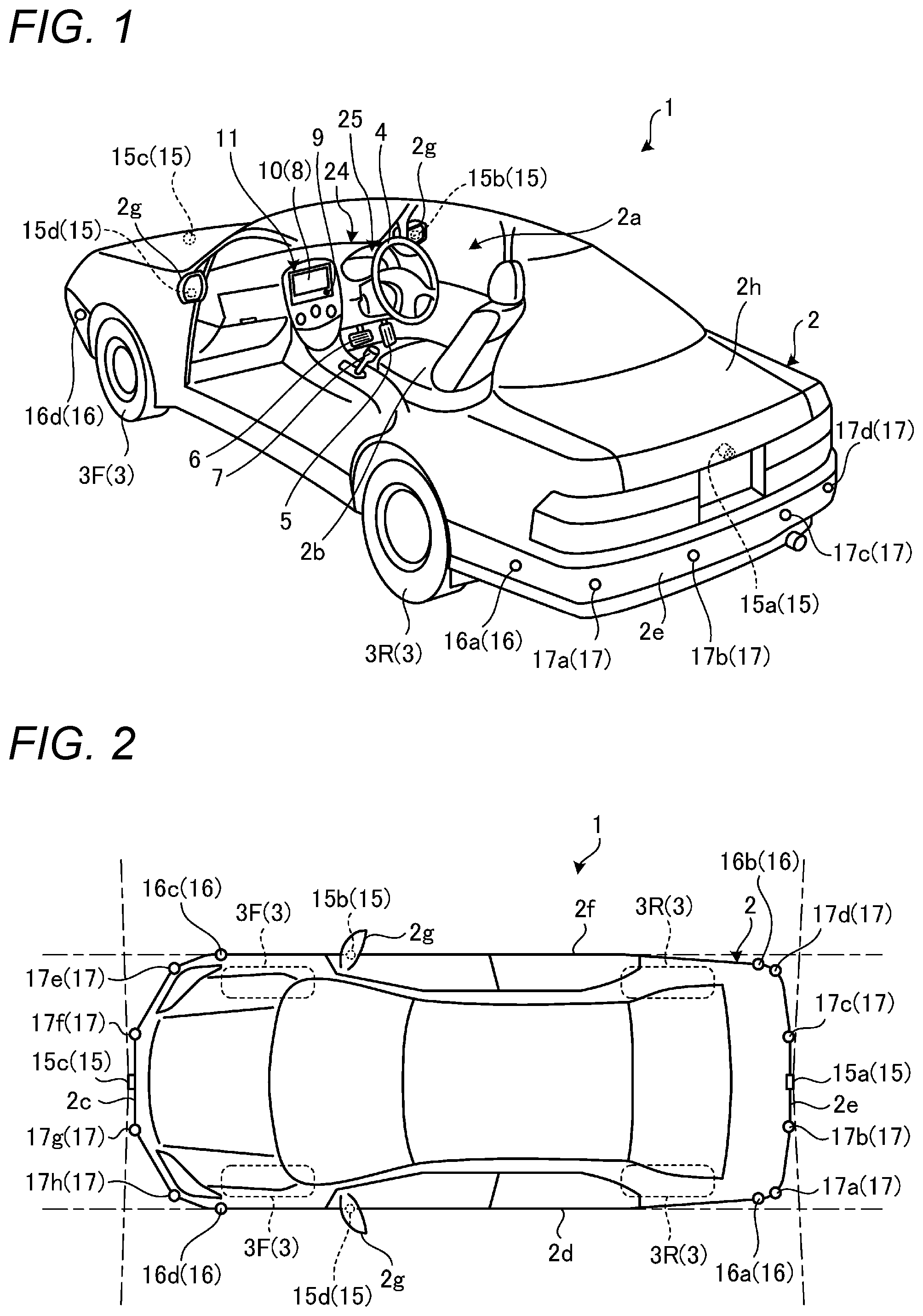 Patent US12437559 — Parking assistance device — Figure 1
