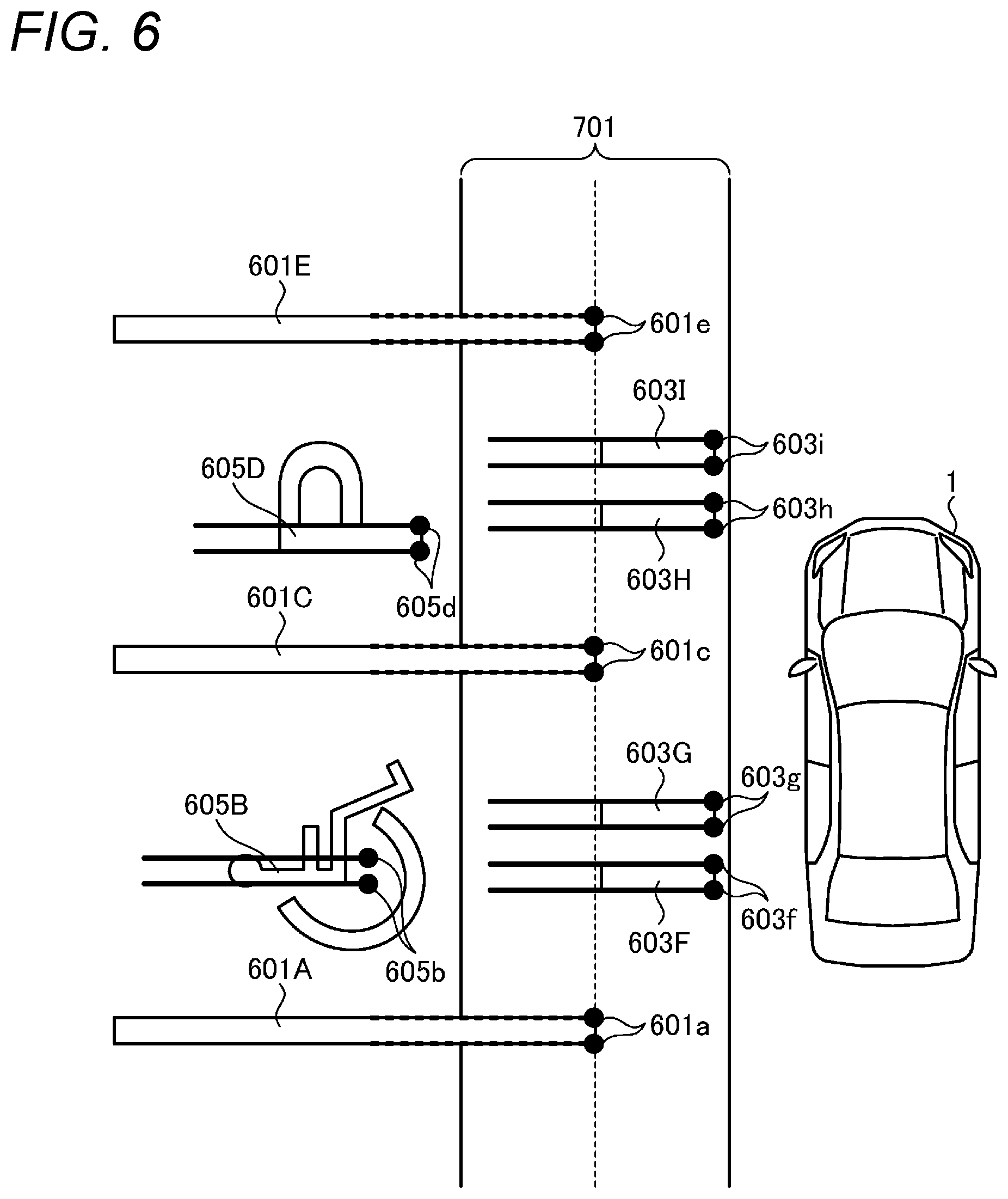 Patent US12437559 Figure 5 – Parking assistance device