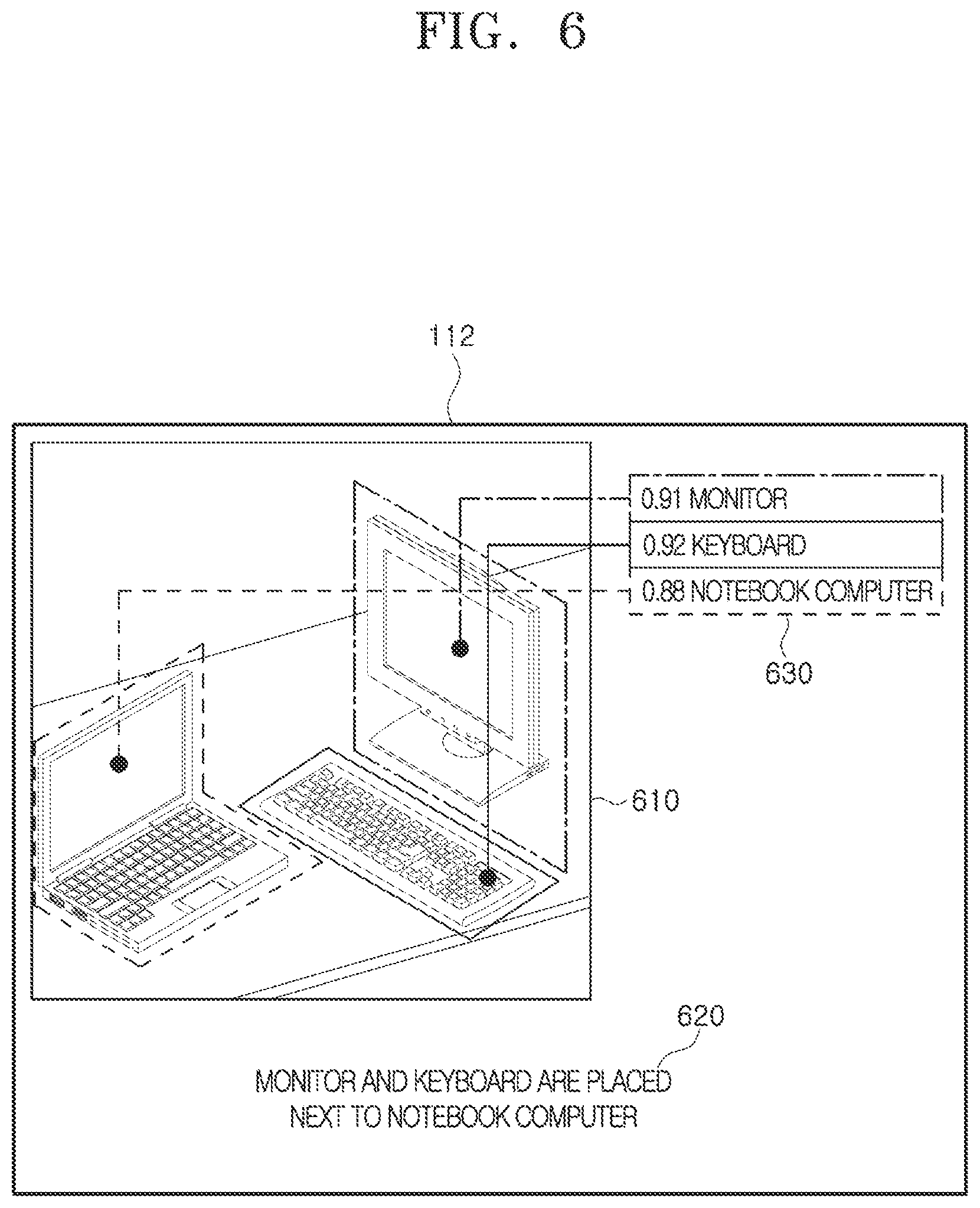 Patent US12437565 Figure 6 – Apparatus and method for automatically generating image caption by applying deep learning algorithm to an image