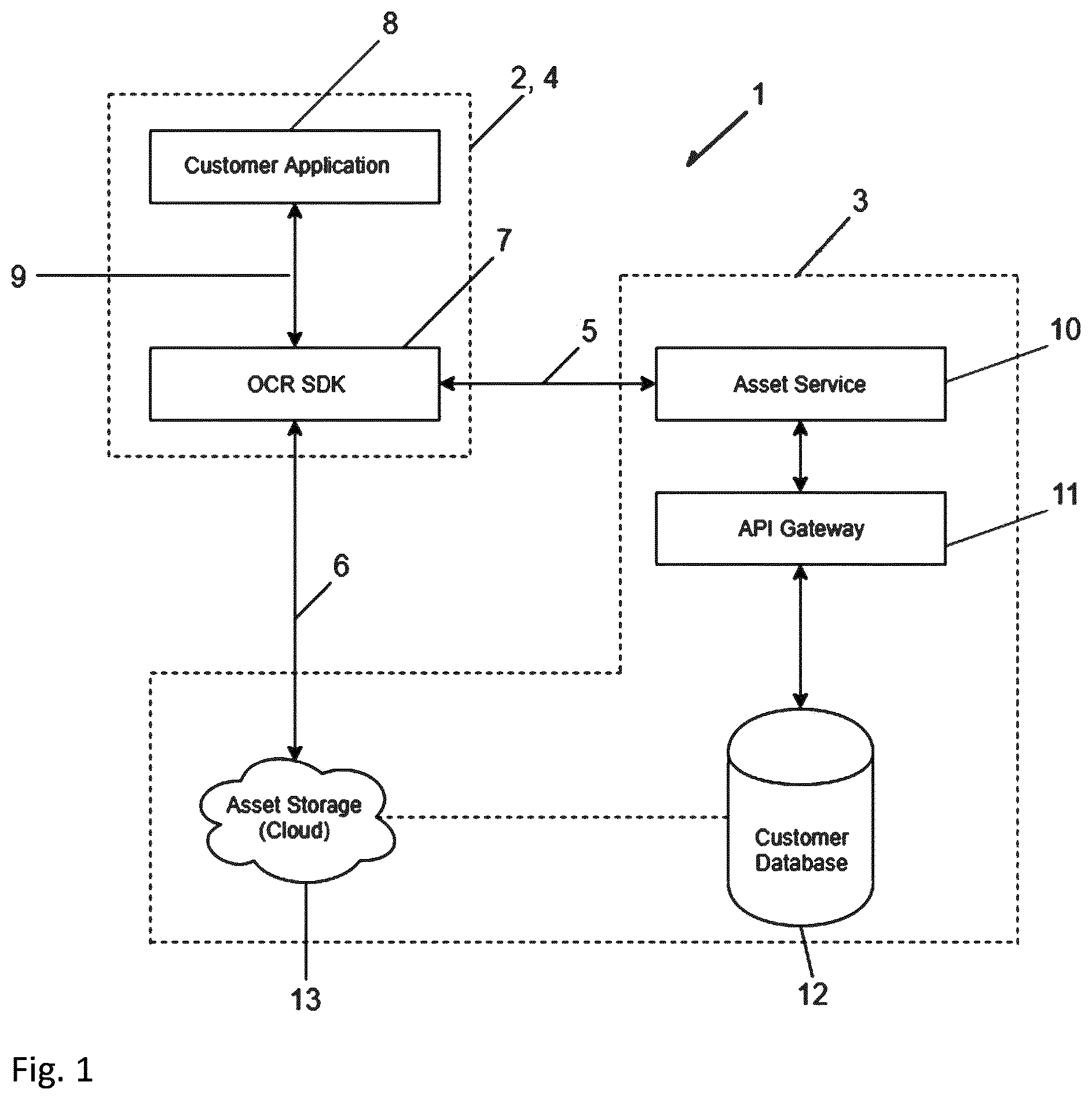 Patent US12437567 Figure 1 – Computer-implemented method for optical character recognition