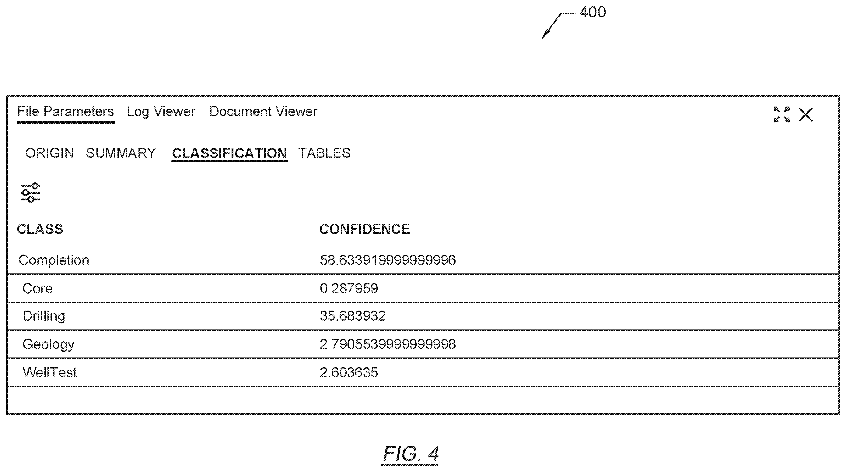Patent US12437570 Figure 5 – Exploration and production document content and metadata scanner