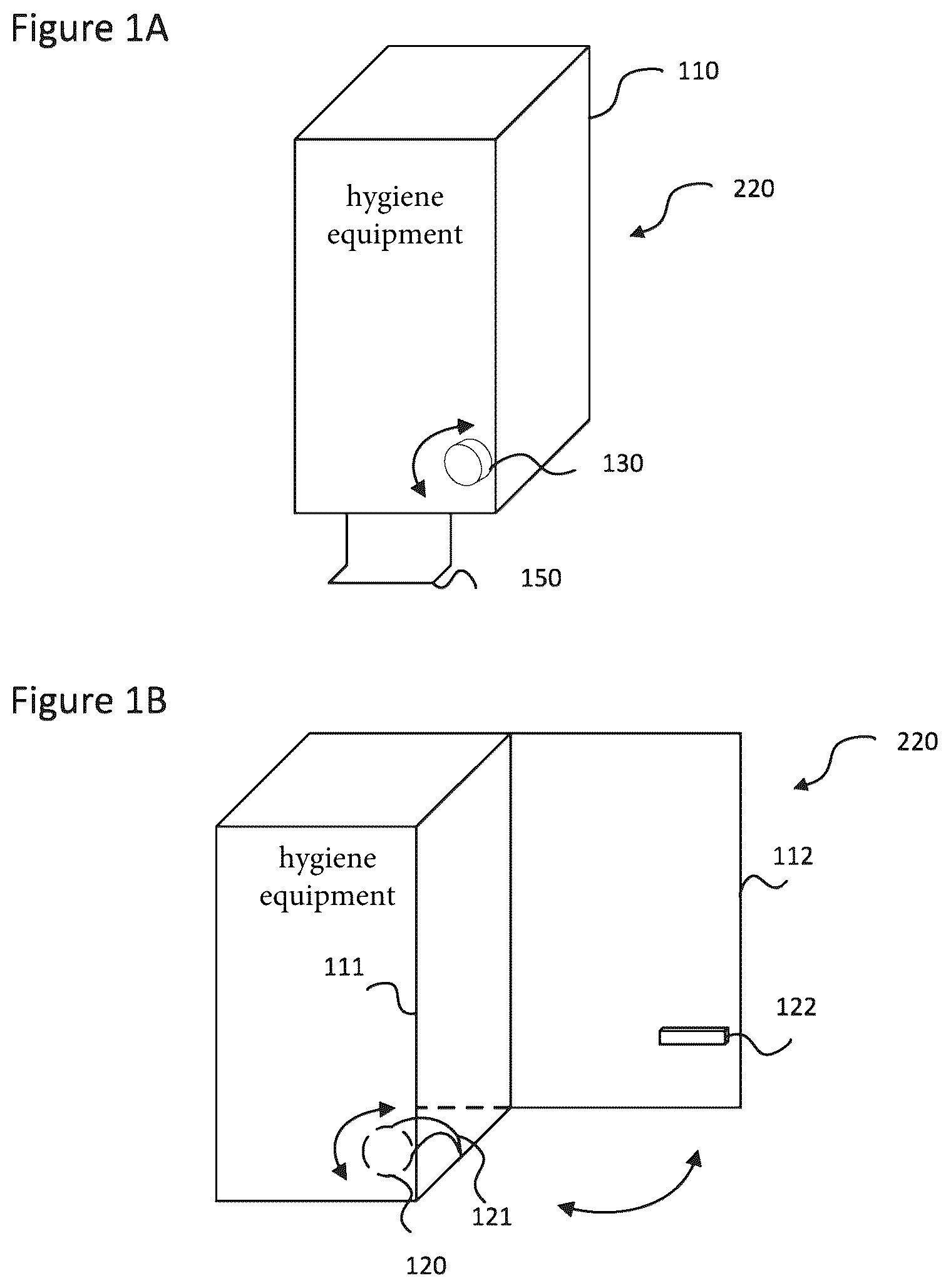 Patent US12437591 — Controlling of a lock unit for hygiene equipment — Figure 1
