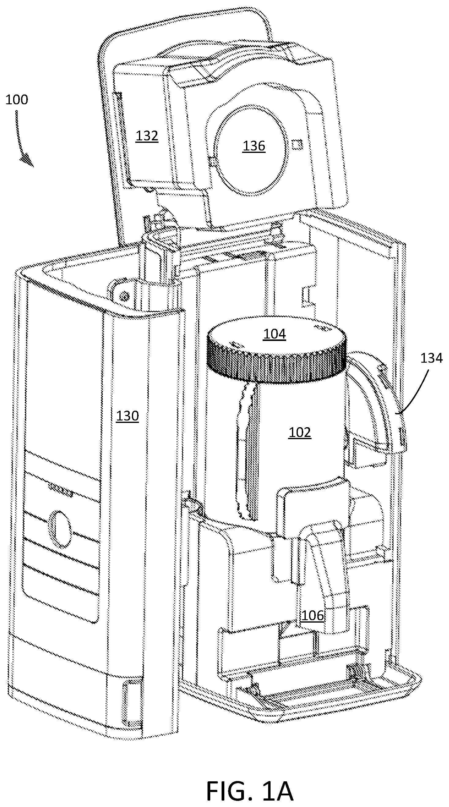 Patent US12437592 Figure 1 – System and method for multiple lockable medication containers
