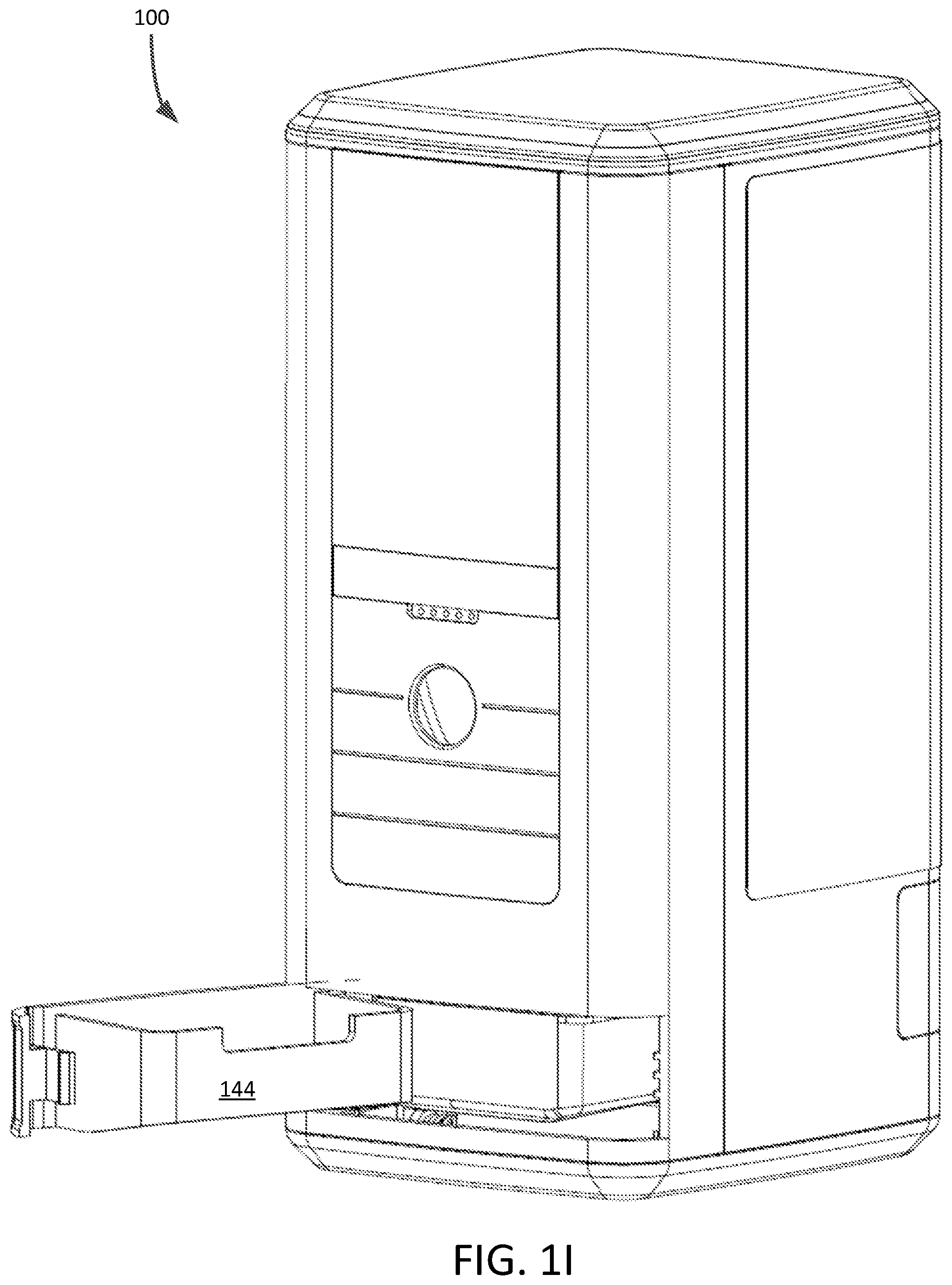 Patent US12437592 Figure 8 – System and method for multiple lockable medication containers