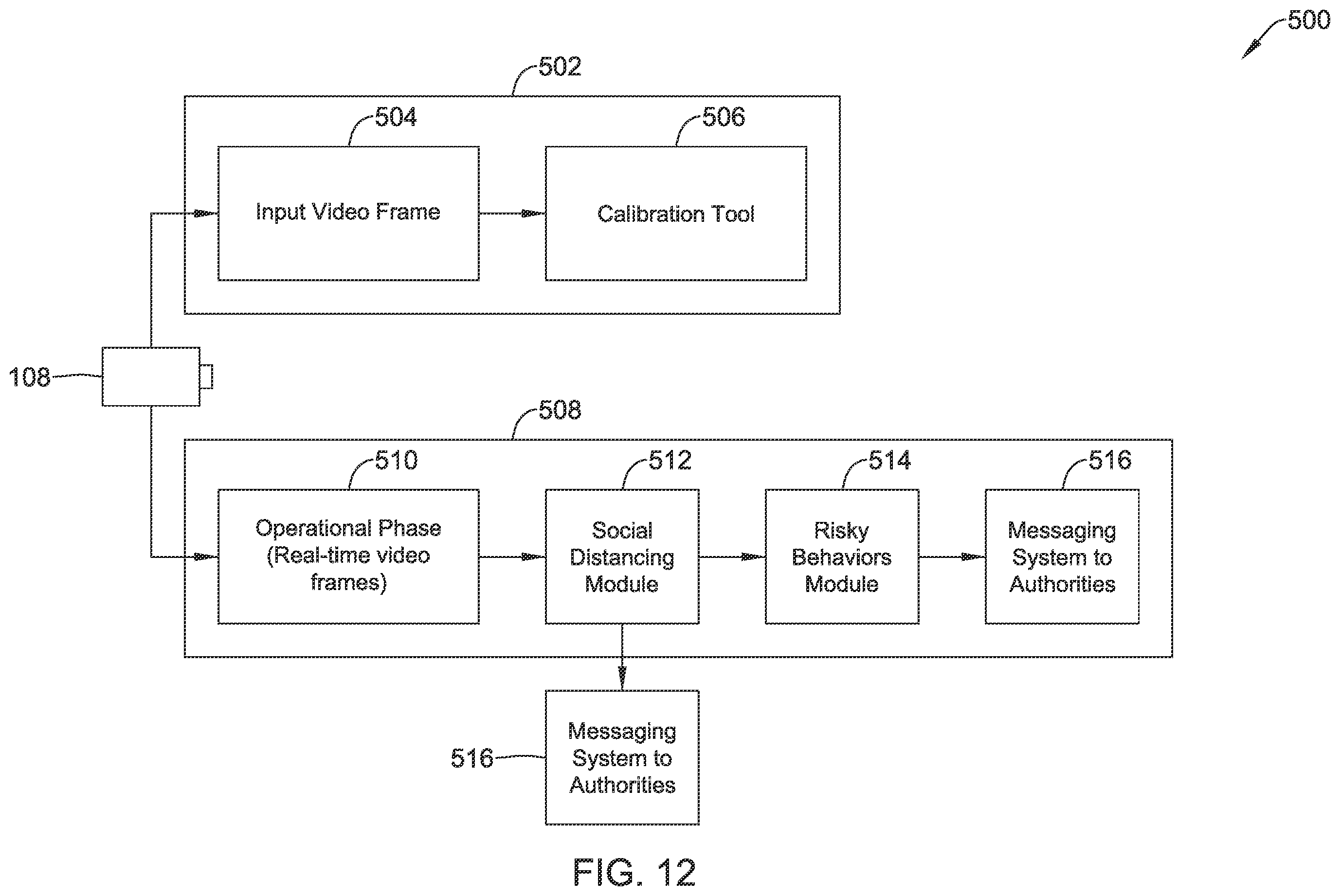 Patent US12437597 Figure 12 – Methods and systems for maintaining a healthy building
