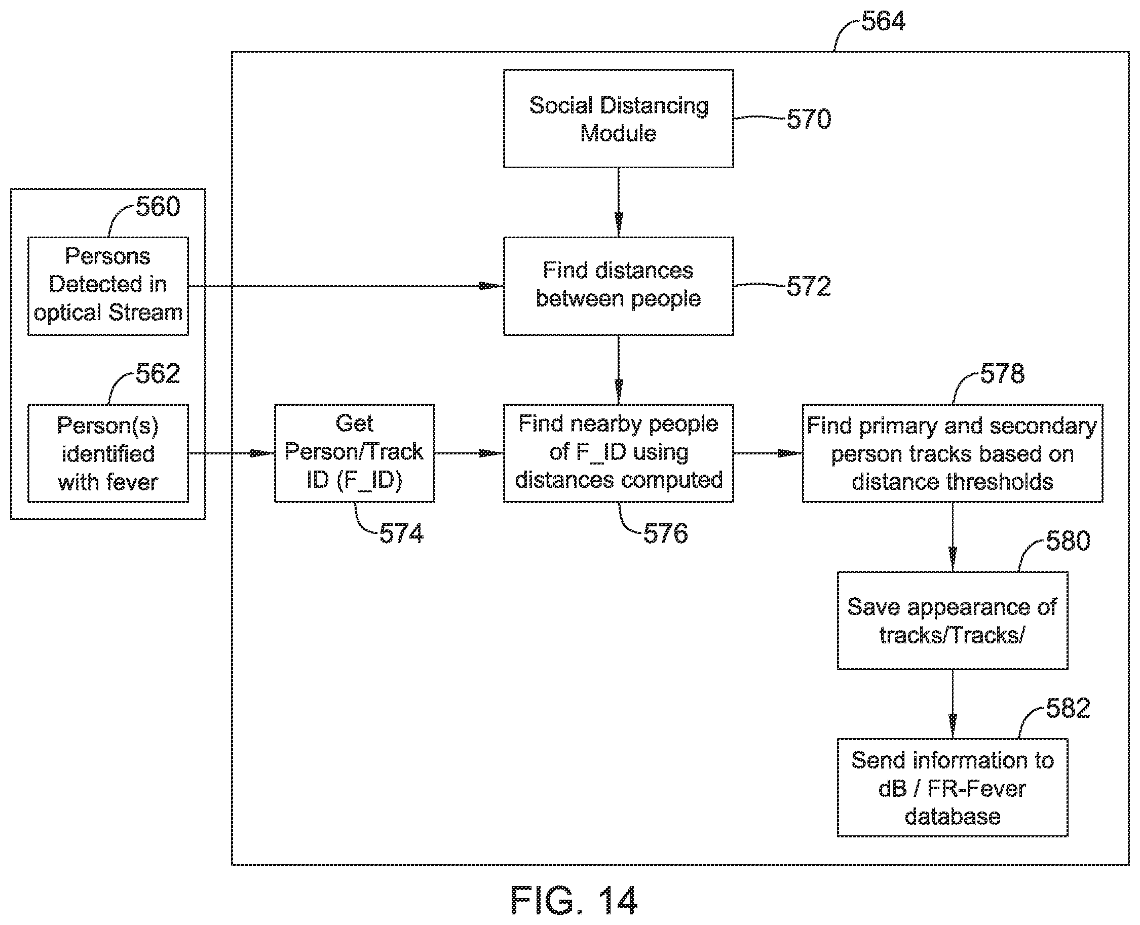 Patent US12437597 Figure 14 – Methods and systems for maintaining a healthy building