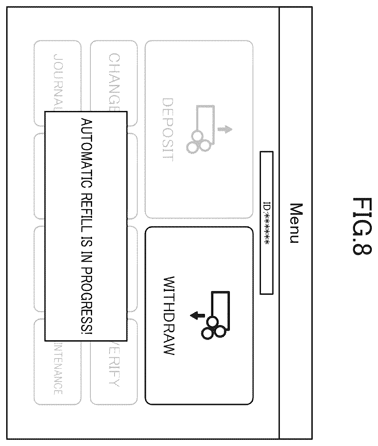 Patent US12437600 Figure 8 – Money handling method and money handling system