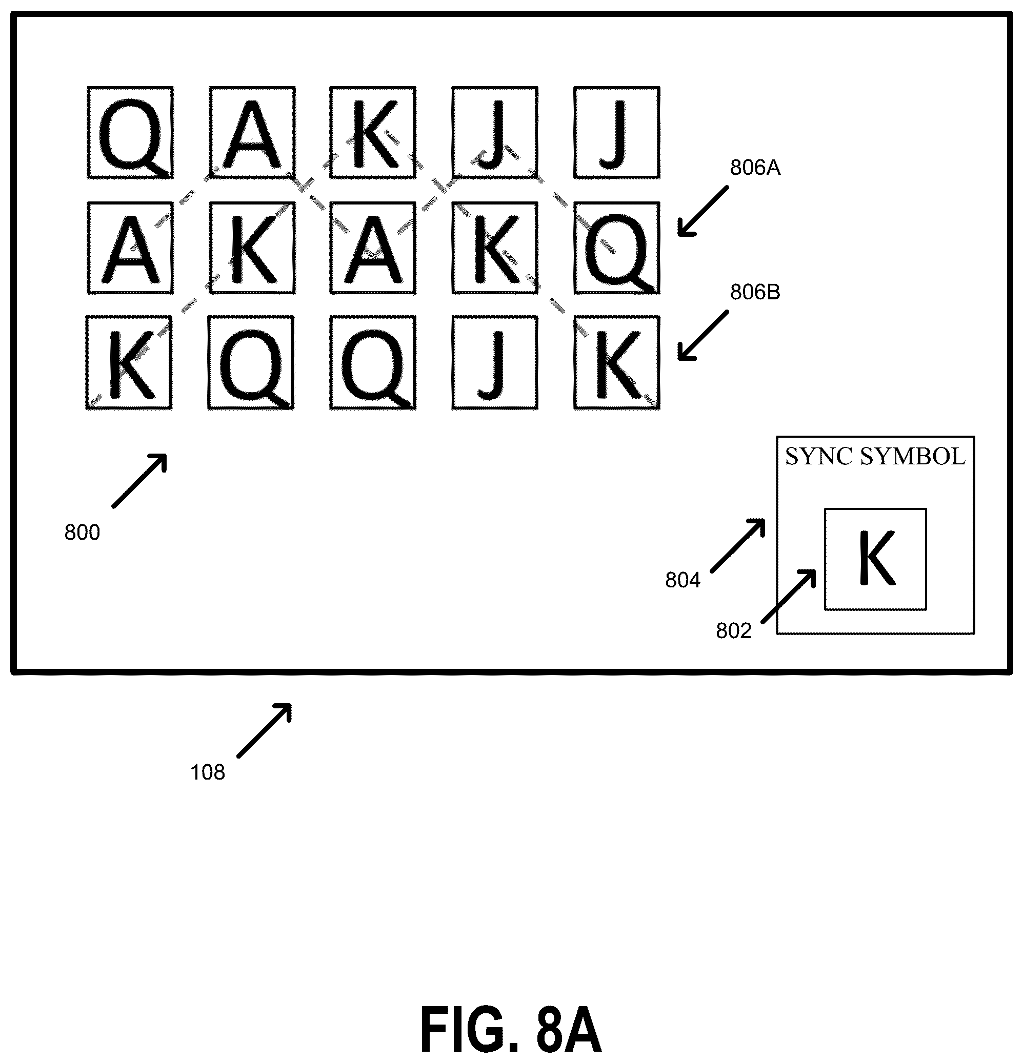 Patent US12437604 Figure 9 – Randomized symbol replacement with synchronization