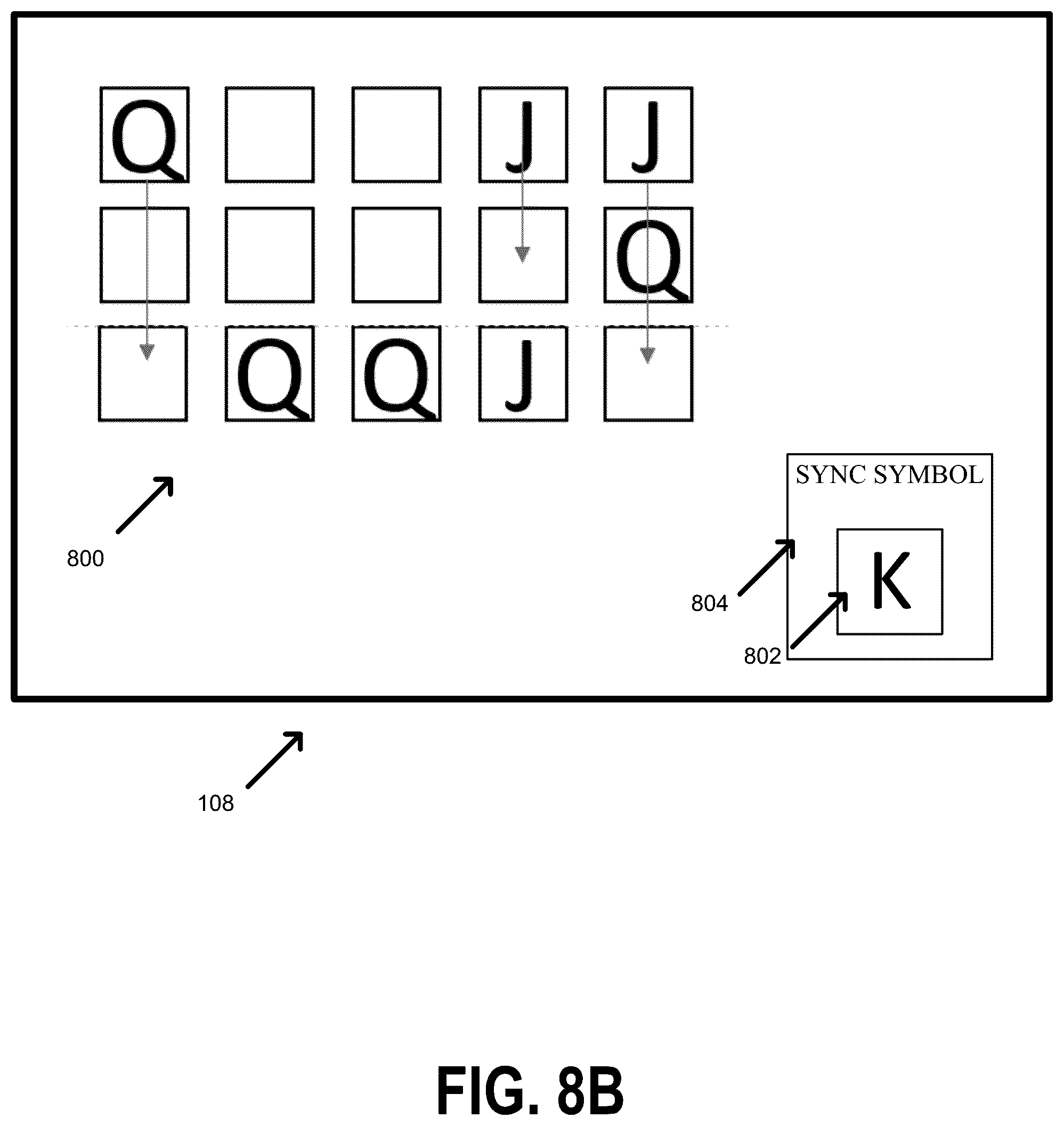 Patent US12437604 Figure 10 – Randomized symbol replacement with synchronization