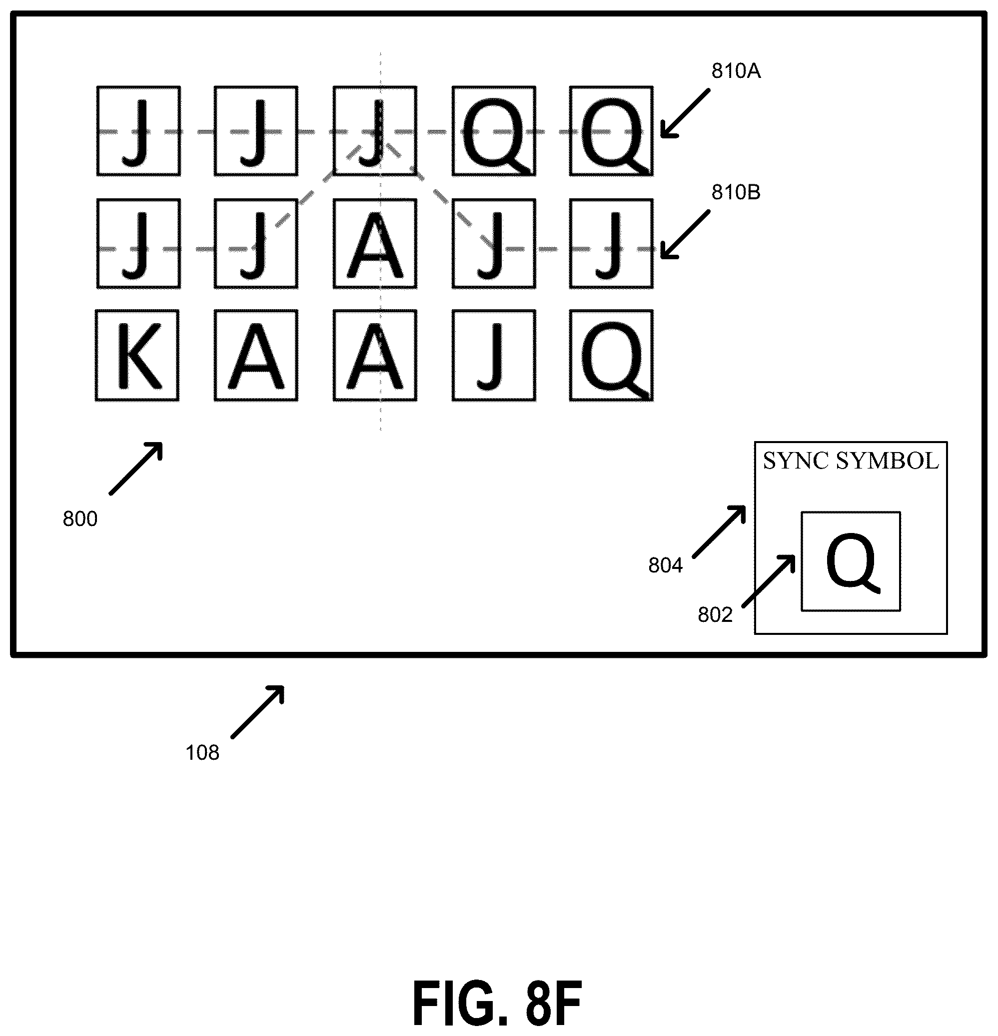 Patent US12437604 Figure 14 – Randomized symbol replacement with synchronization