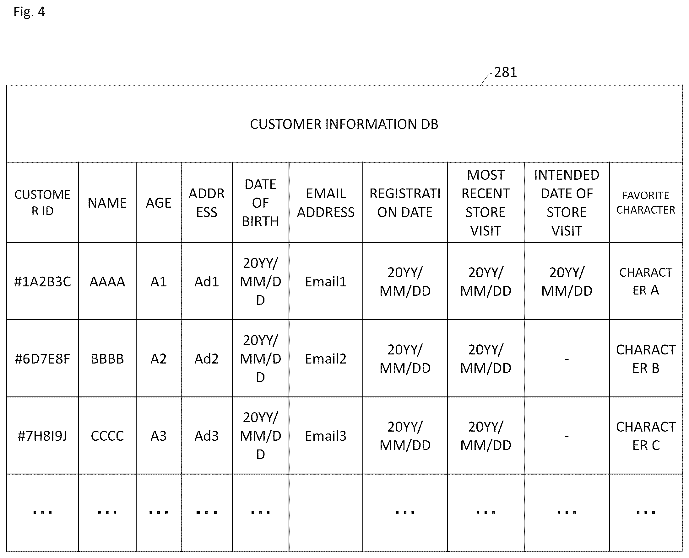 Patent US12437616 Figure 4 – Program, method, information processing device, and system for a transparent display medium