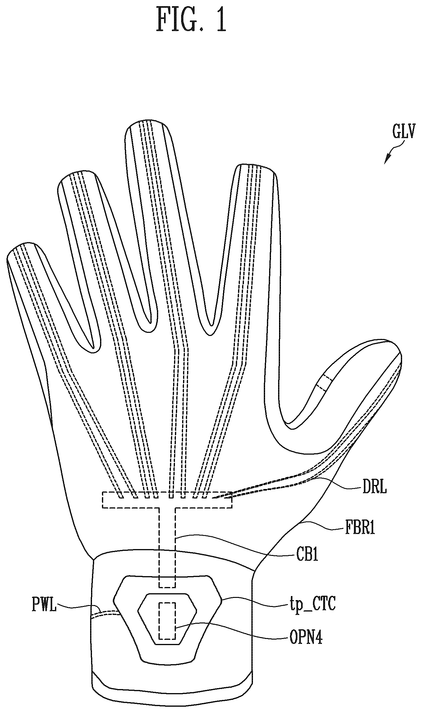 Patent US12437618 — Device for providing tactile stimulation — Figure 1