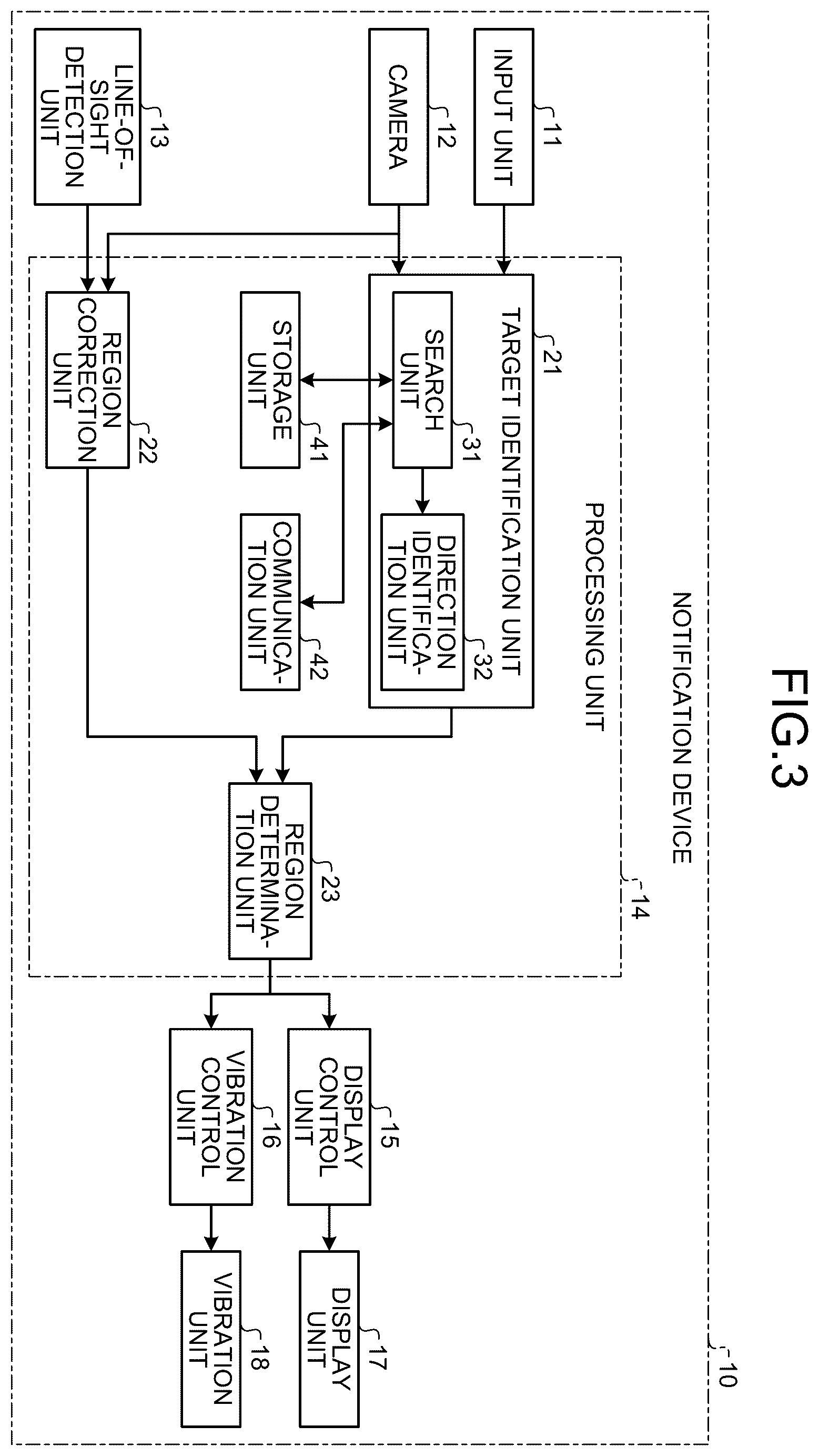 Patent US12437619 Figure 2 – Notification device, notification method, and computer-readable storage medium