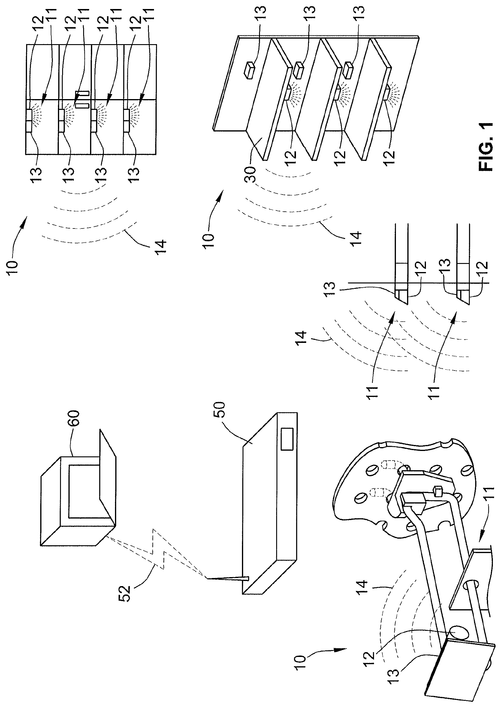 Patent US12437620 Figure 1 – Anti-theft retail merchandise hook with radio transmission