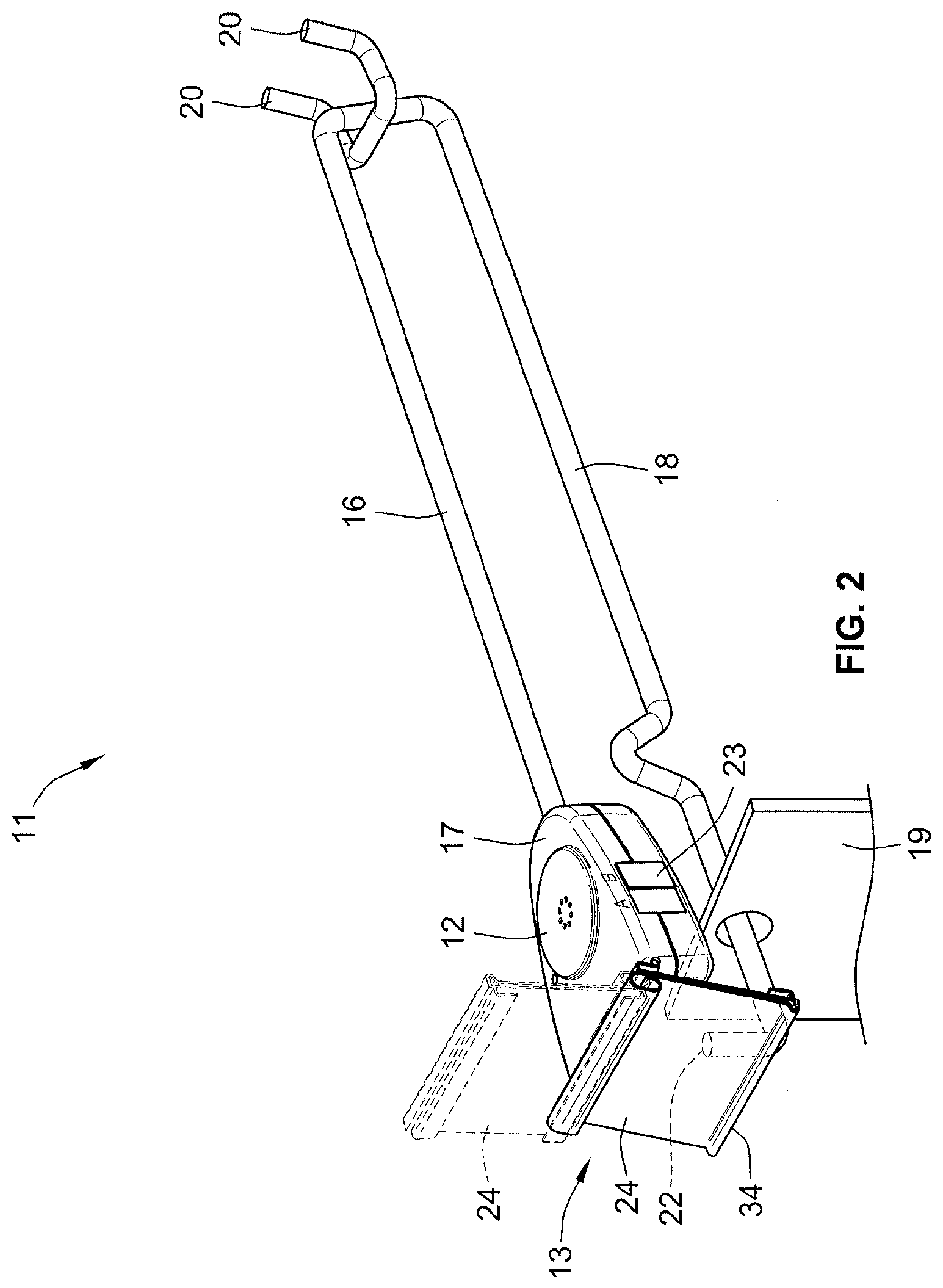 Patent US12437620 Figure 2 – Anti-theft retail merchandise hook with radio transmission