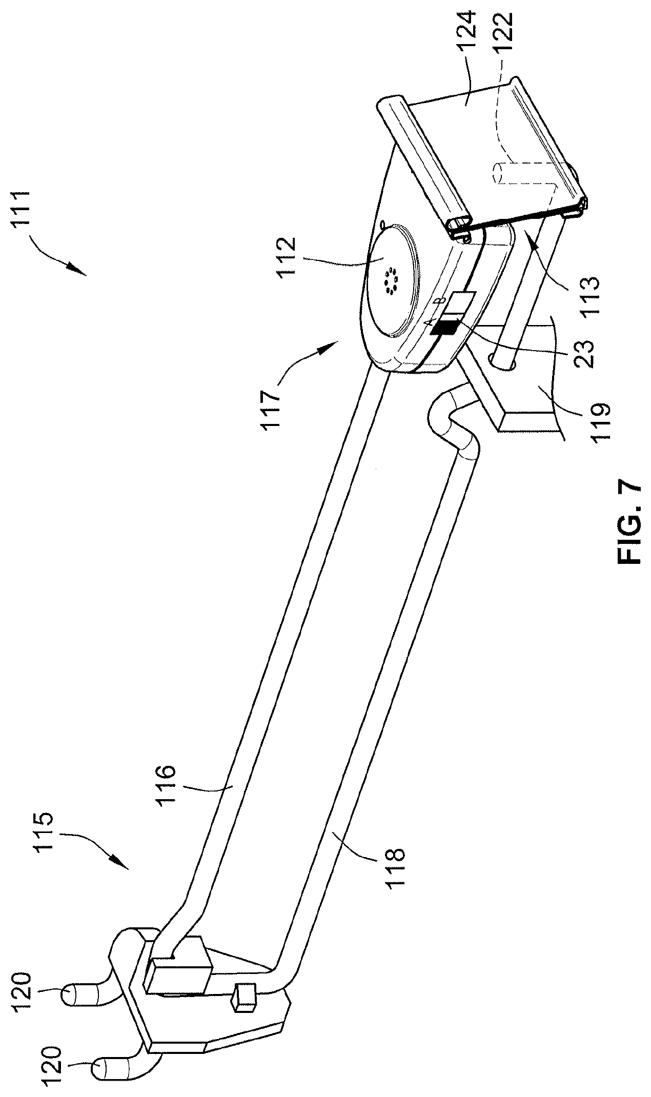 Patent US12437620 Figure 10 – Anti-theft retail merchandise hook with radio transmission