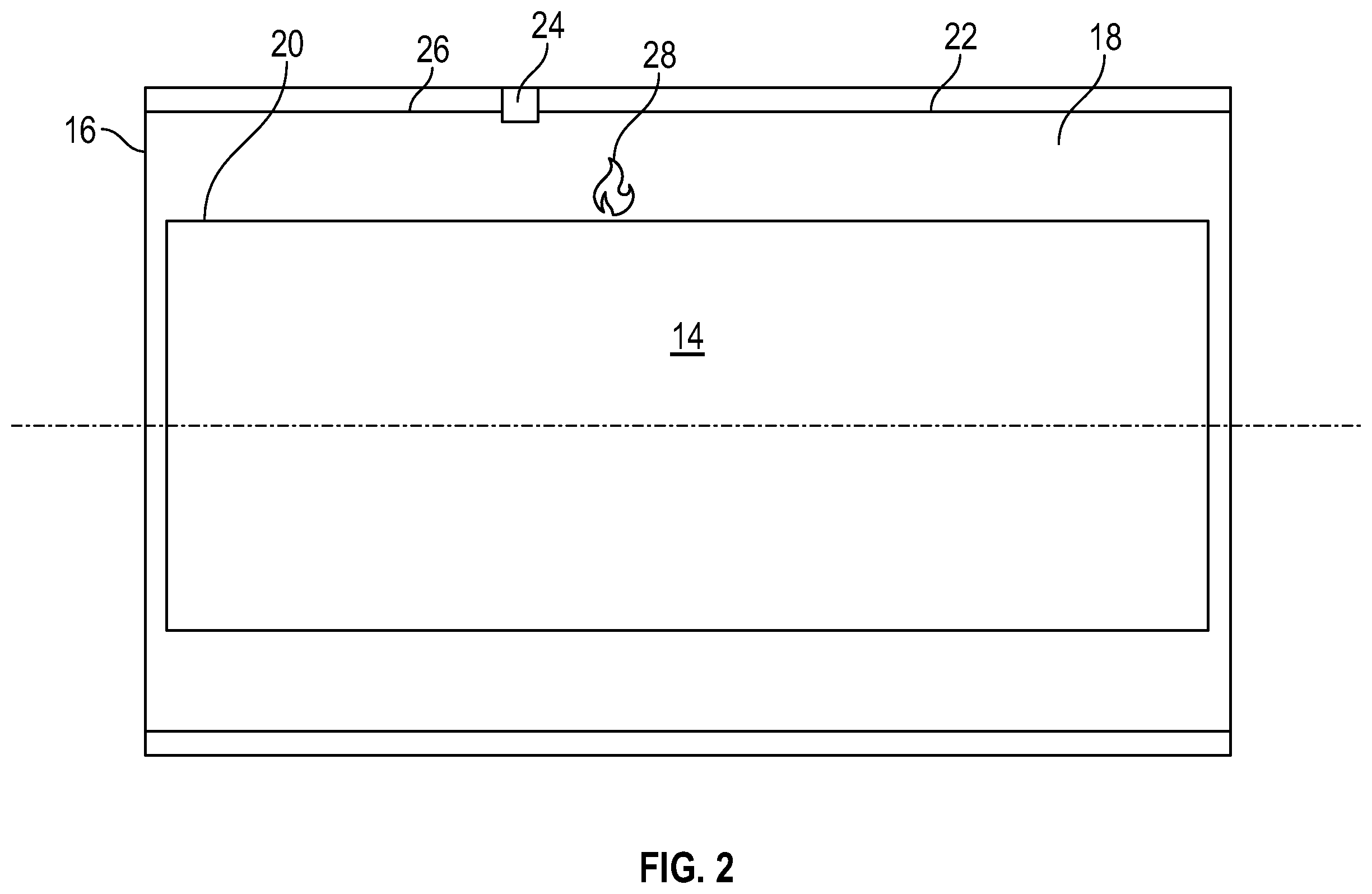 Patent US12437623 Figure 2 – Dual band infra red optical fire detector