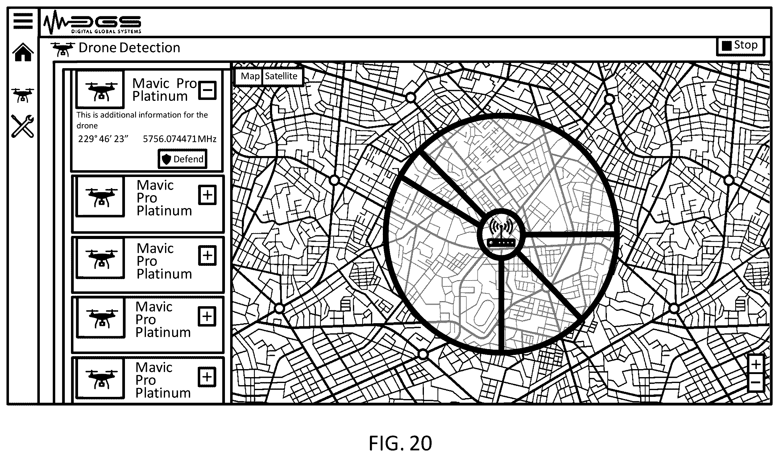 Patent US12437628 Figure 20 – Systems, methods, and devices for automatic signal detection based on power distribution by frequency over time