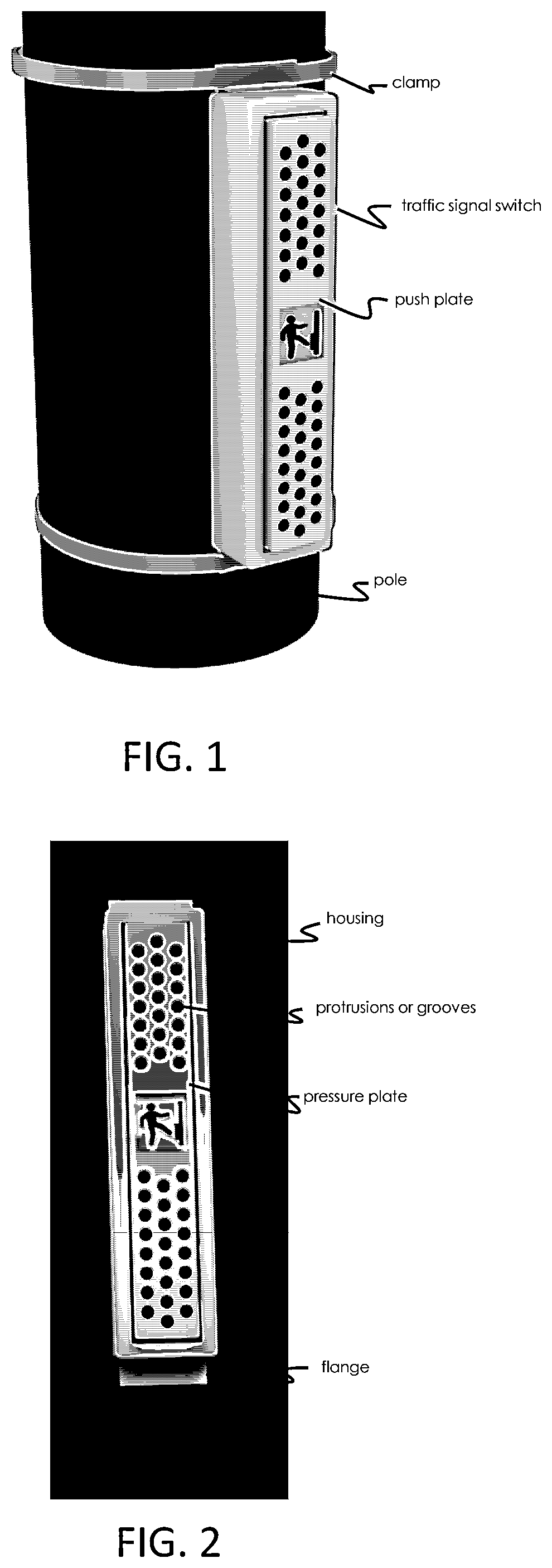 Patent US12437634 Figure 1 – Kick traffic signal switch