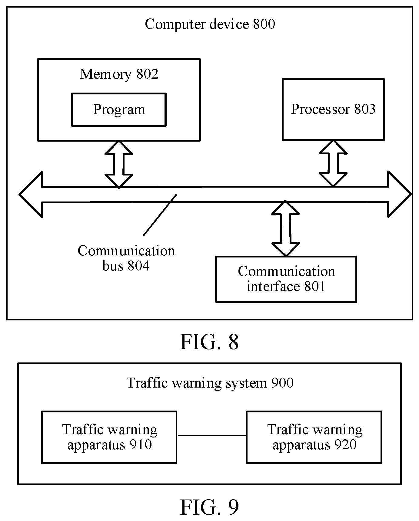 Patent US12437645 Figure 6 – Traffic warning method and apparatus, and computer storage medium