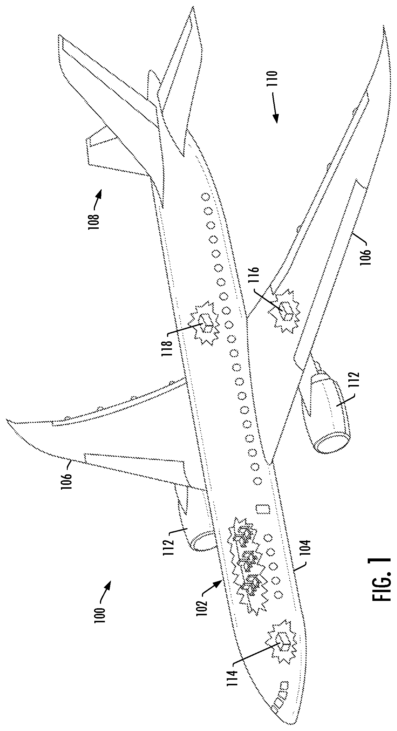 Patent US12437654 Figure 1 – Optimizing a flight of an aircraft with at least one segment of formation flight