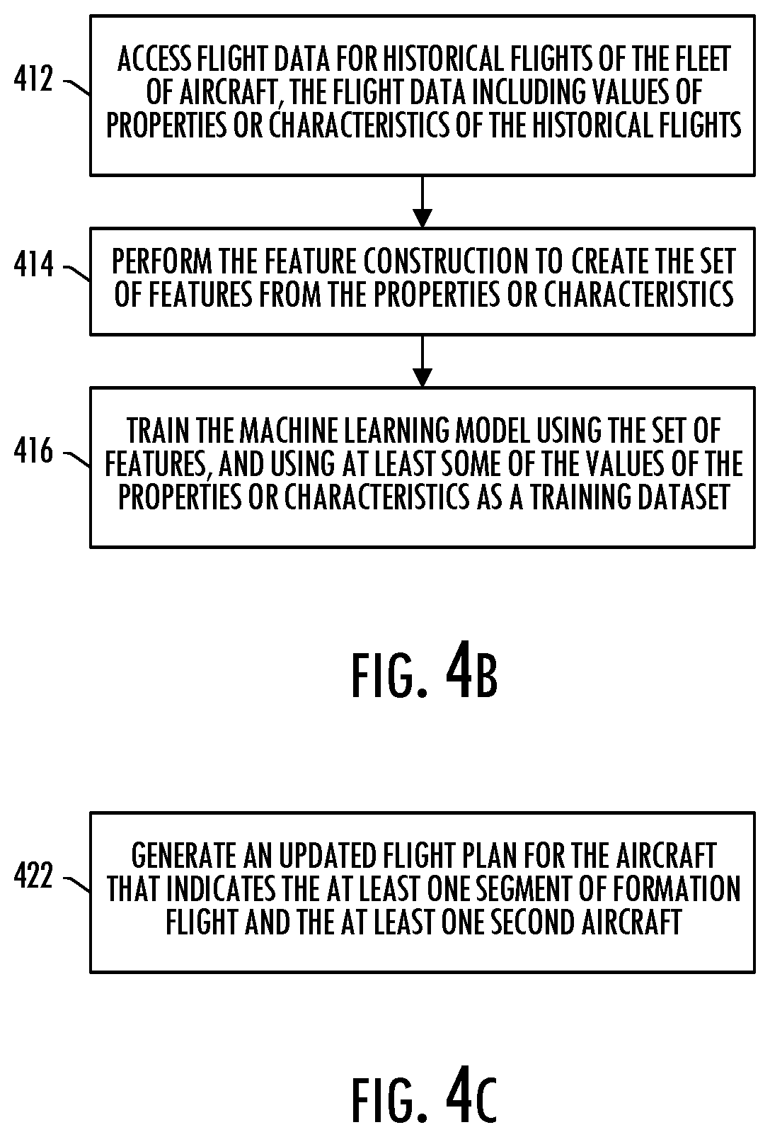 Patent US12437654 Figure 5 – Optimizing a flight of an aircraft with at least one segment of formation flight