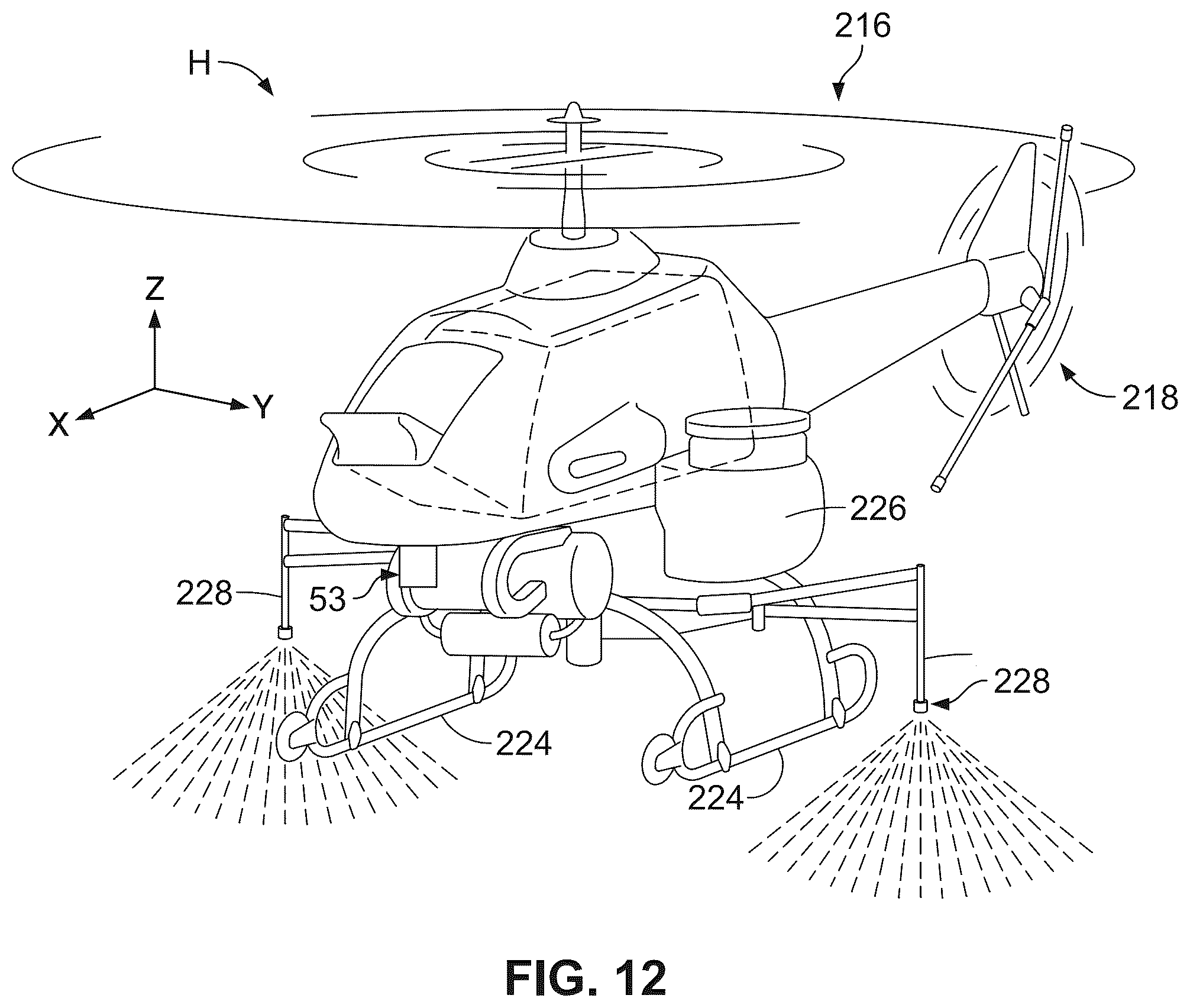 Patent US12437659 Figure 8 – Aircraft auto landing system