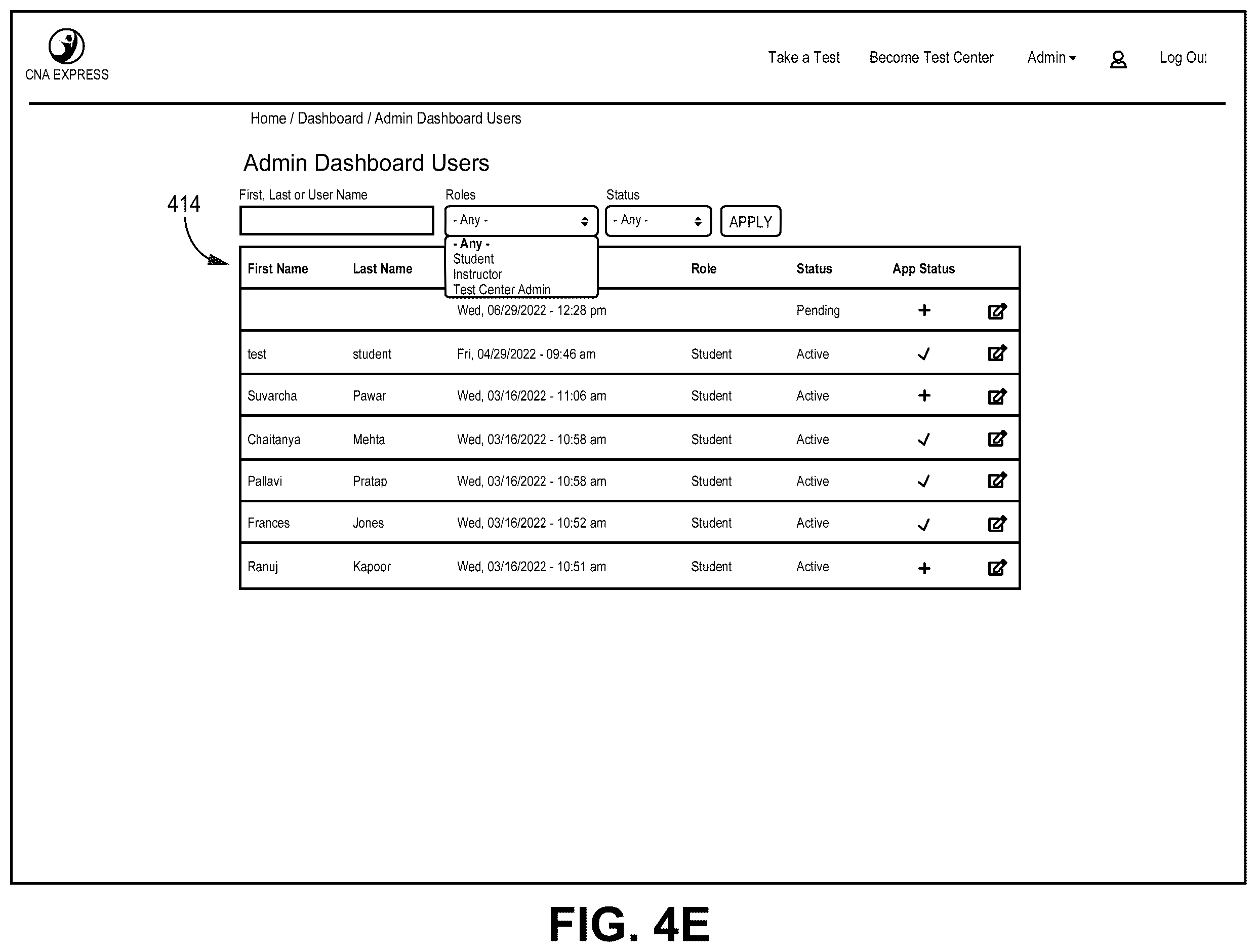 Patent US12437662 Figure 8 – Certification testing