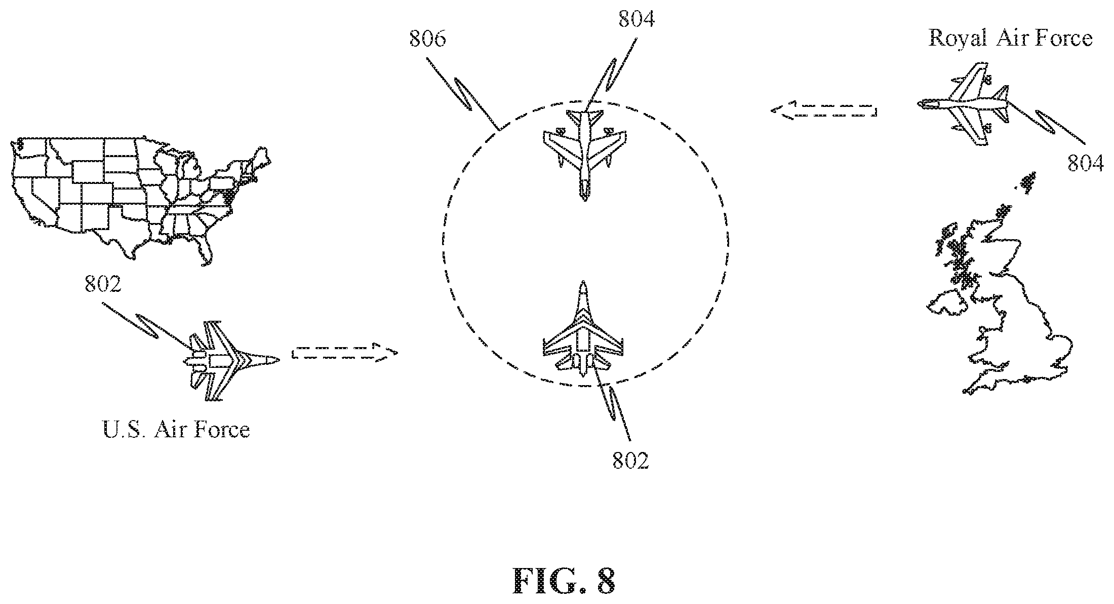 Patent US12437665 Figure 8 – Methods, systems, apparatuses and devices for facilitating provisioning of a virtual experience