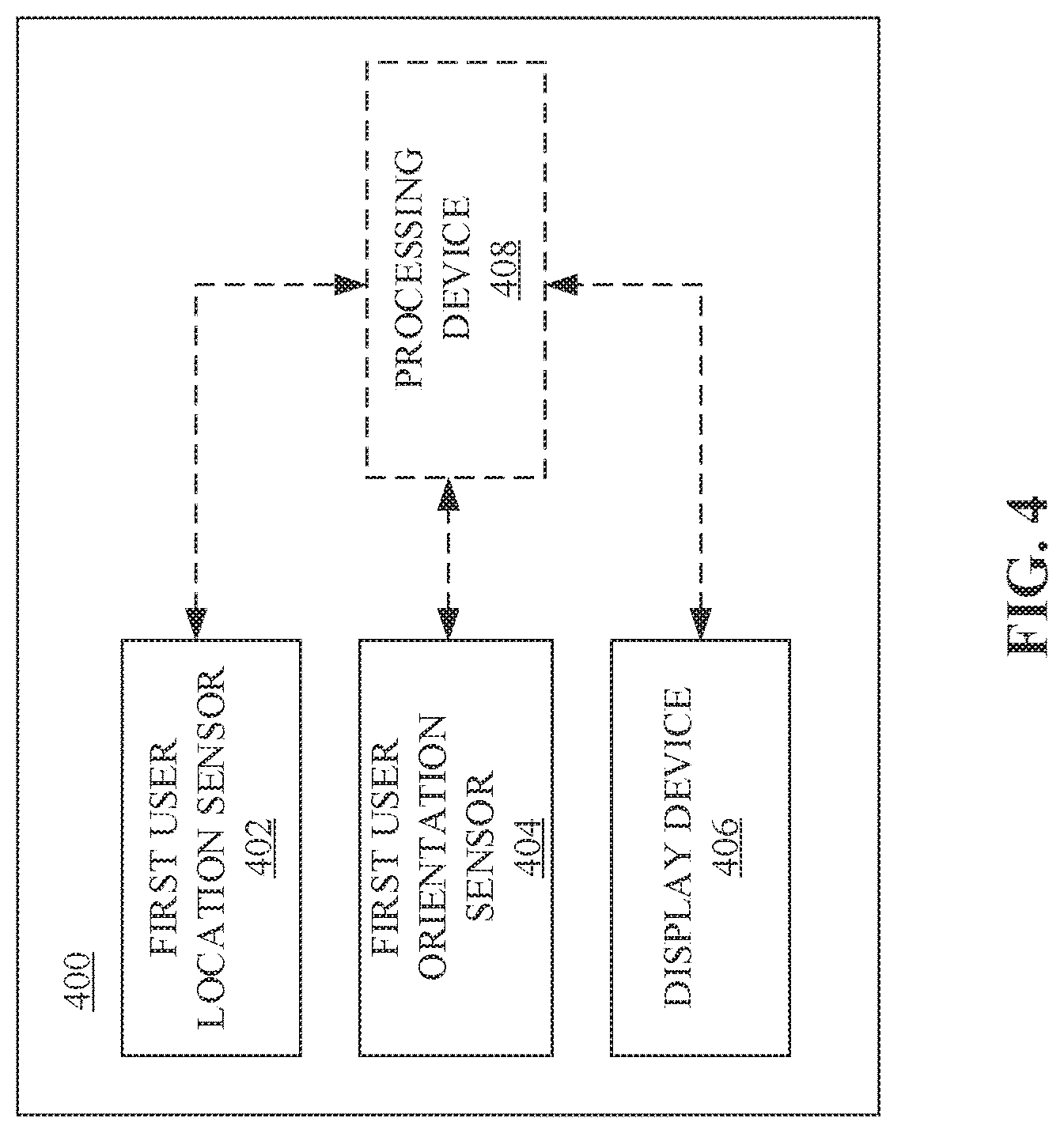 Patent US12437666 Figure 4 – Augmented reality for vehicle operations