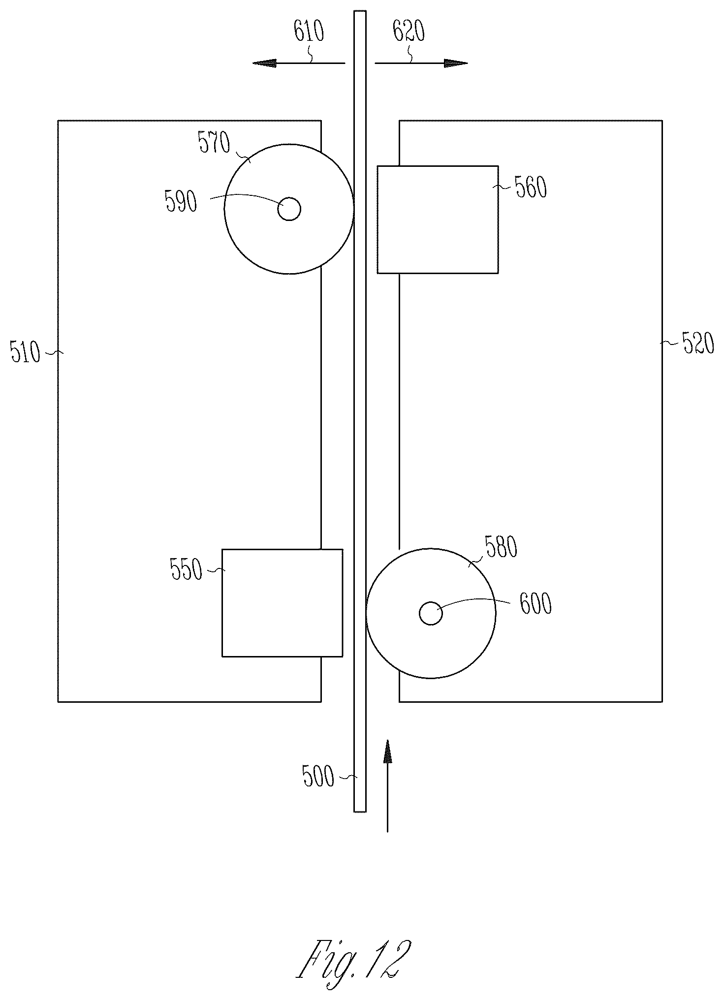 Patent US12437675 Figure 10 – Adhesive label and roll