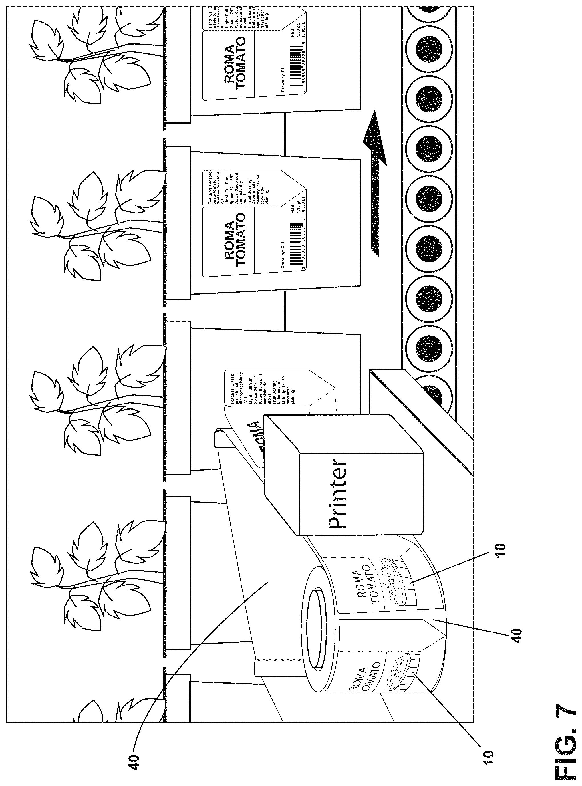 Patent US12437676 Figure 13 – Plant label and tag and methods of making and using
