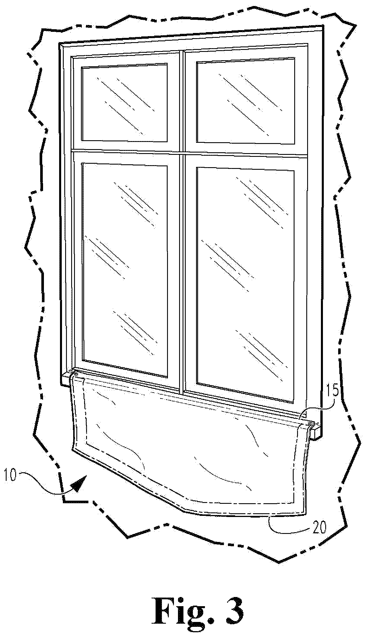 Patent US12437677 Figure 2 – Hanging home decoration assembly and method of use