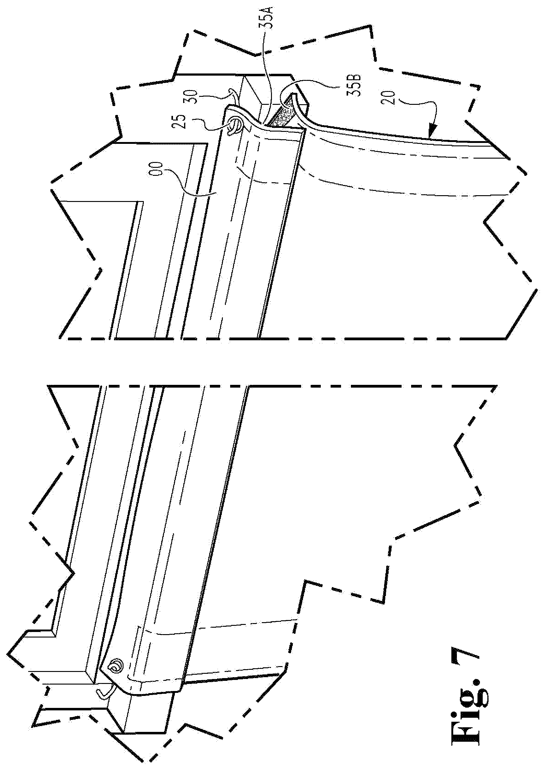 Patent US12437677 Figure 5 – Hanging home decoration assembly and method of use