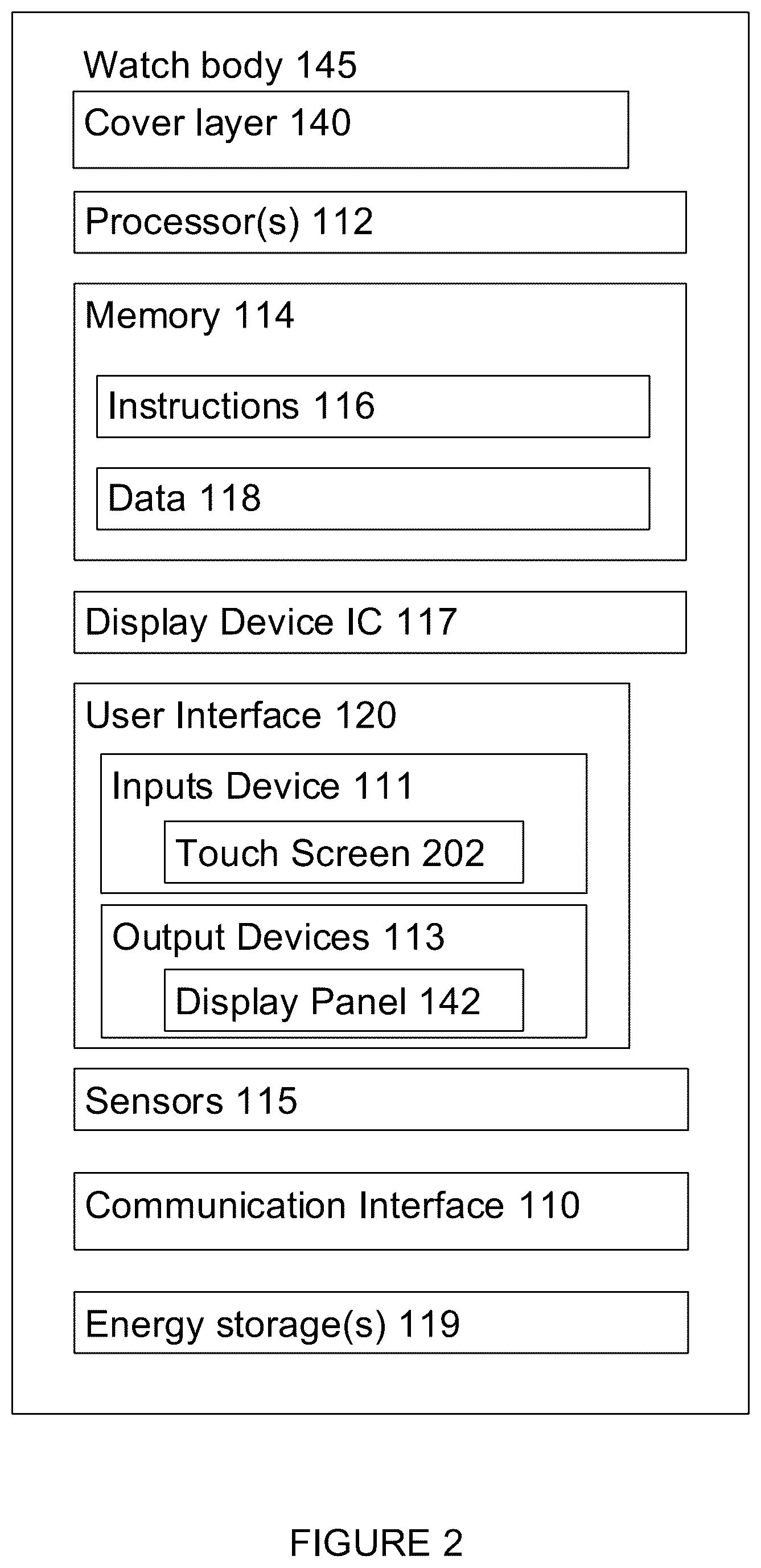 Patent US12437679 Figure 3 – Flexible OLED display with reliefs