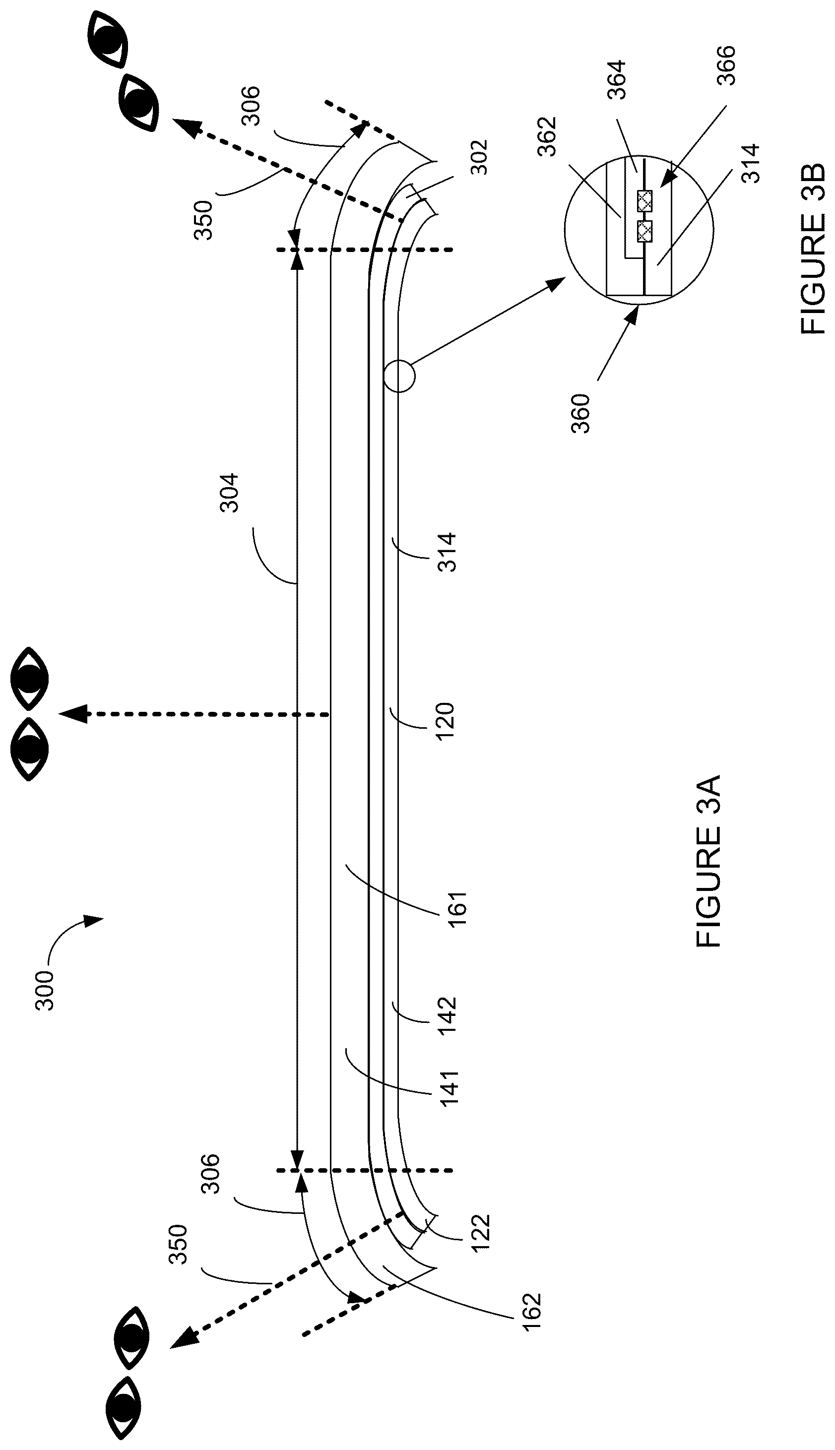 Patent US12437679 Figure 4 – Flexible OLED display with reliefs