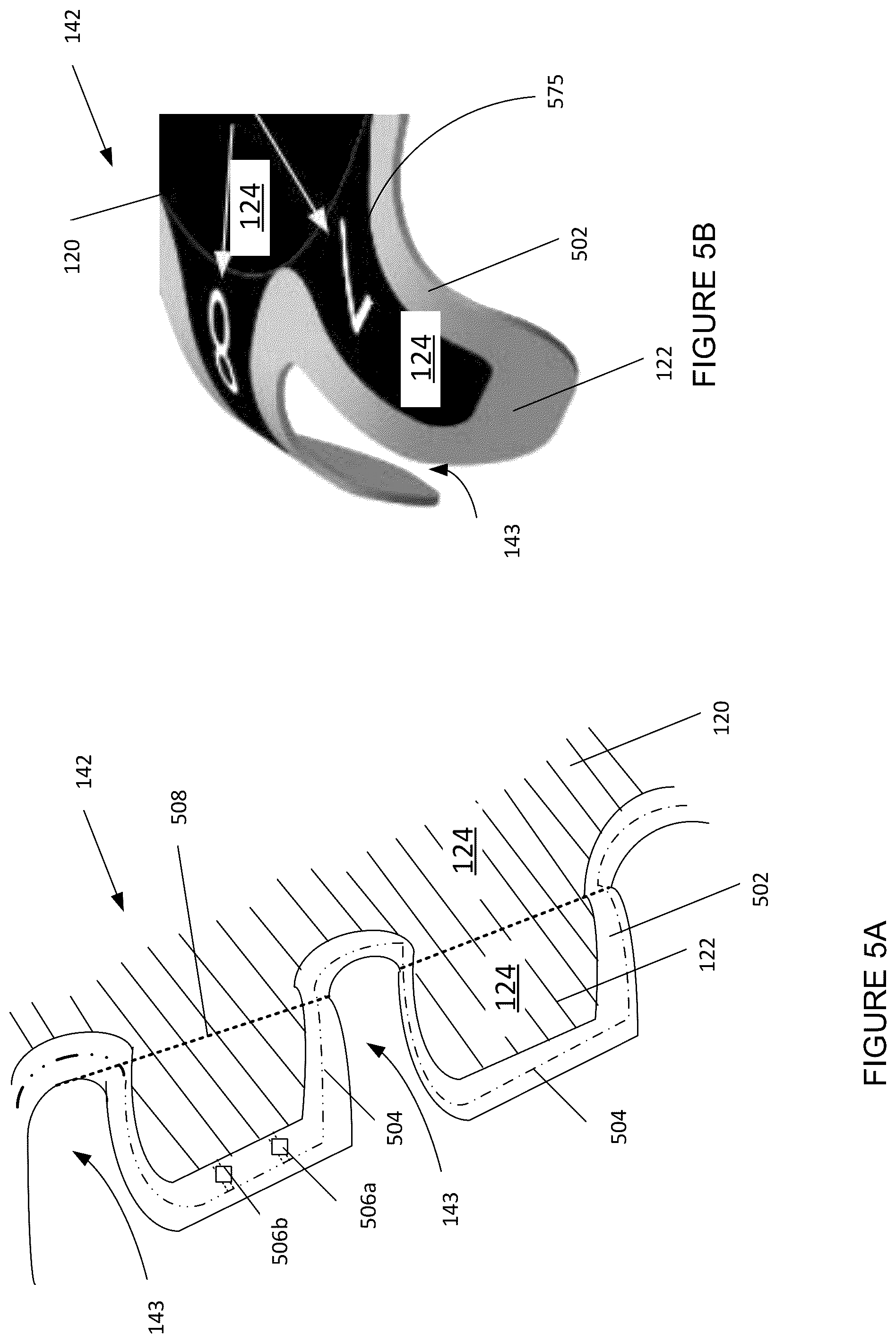 Patent US12437679 Figure 6 – Flexible OLED display with reliefs